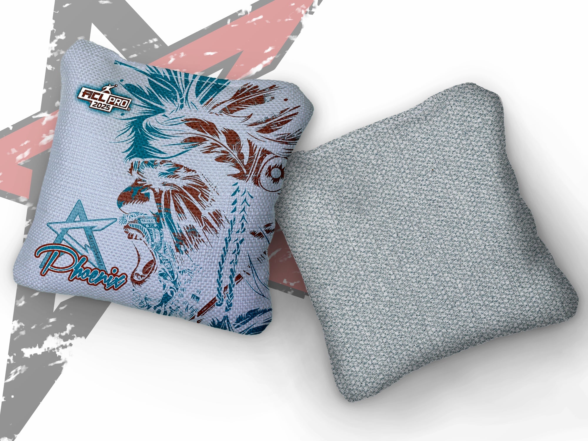 2025 PHOENIX - "WARRIOR" - ACL Pro Stamped Cornhole Bags - SET OF 4 BAGS