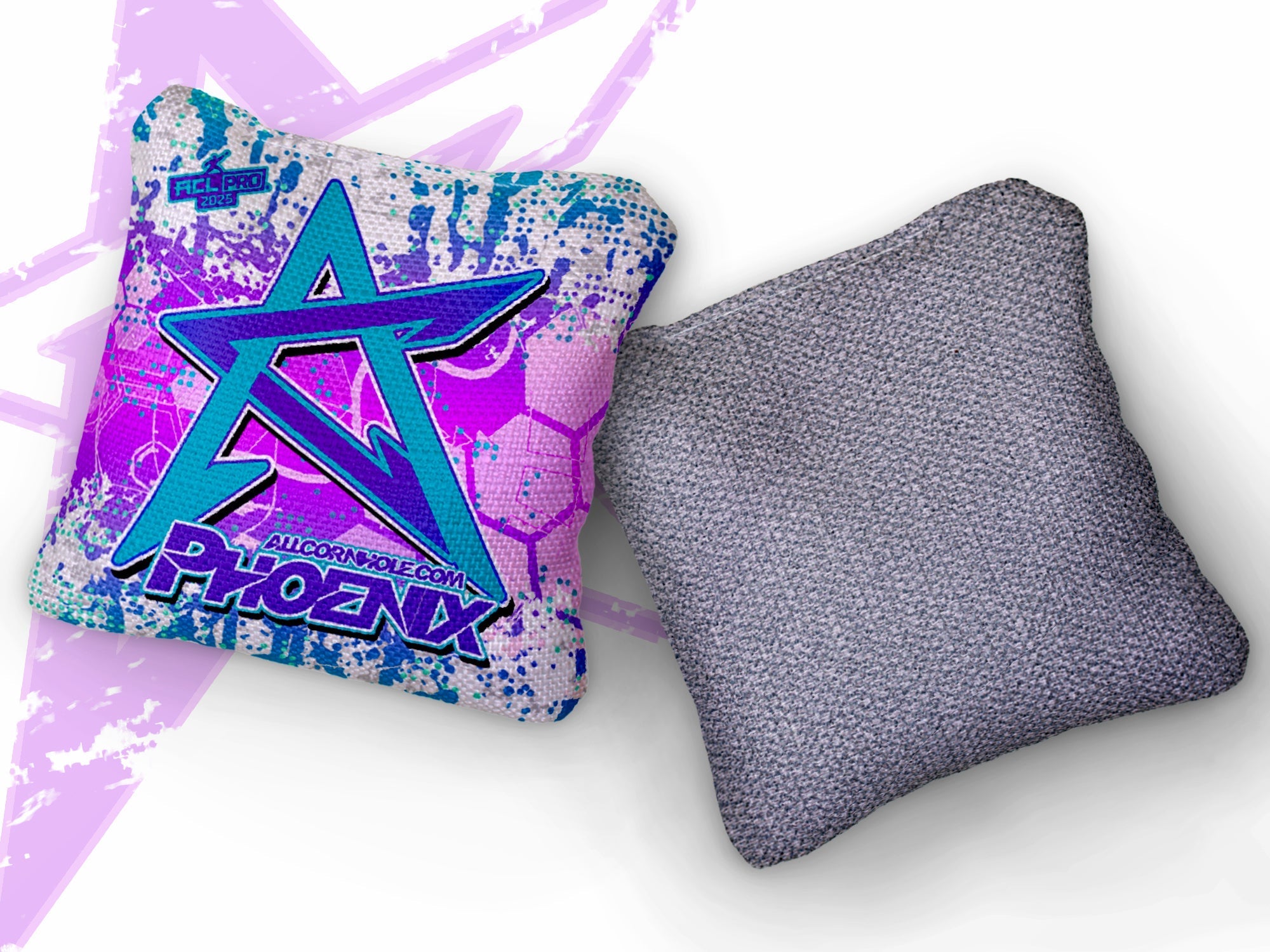 2025 PHOENIX - "HEX" - ACL Pro Stamped Cornhole Bags - SET OF 4 BAGS