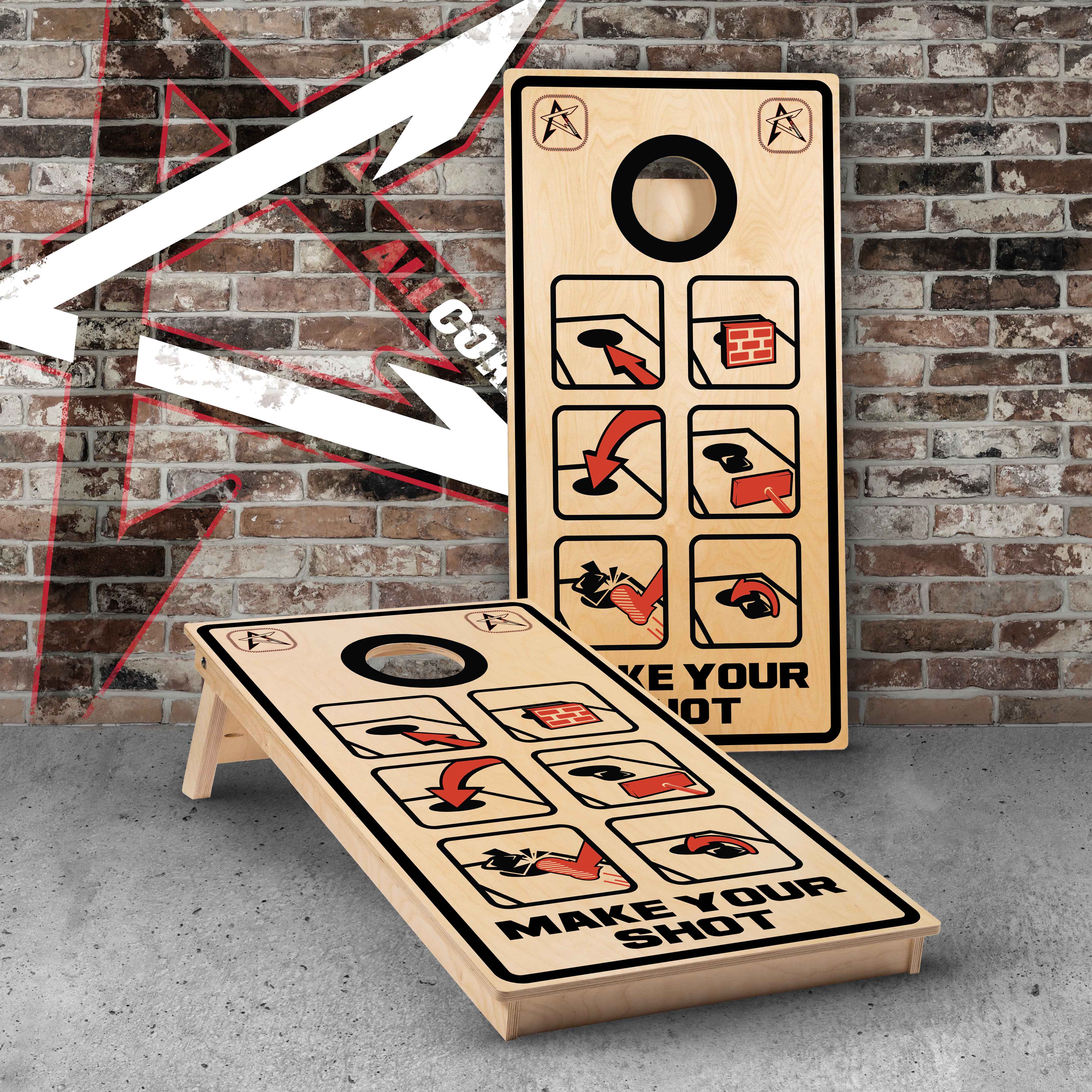 AllCornhole "Your Shot" Boards- Pro Model
