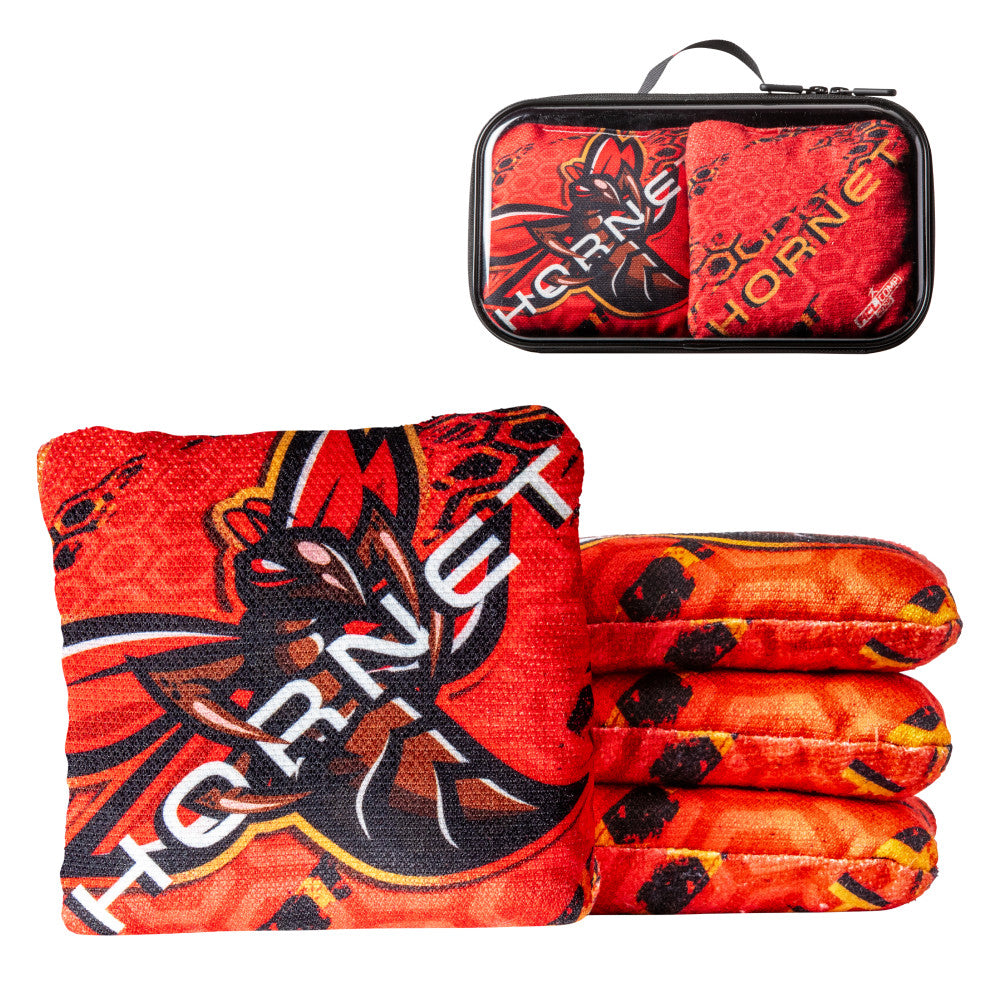 Chili Red Hornet ACL Comp Cornhole Bags - Set of 4 Bags