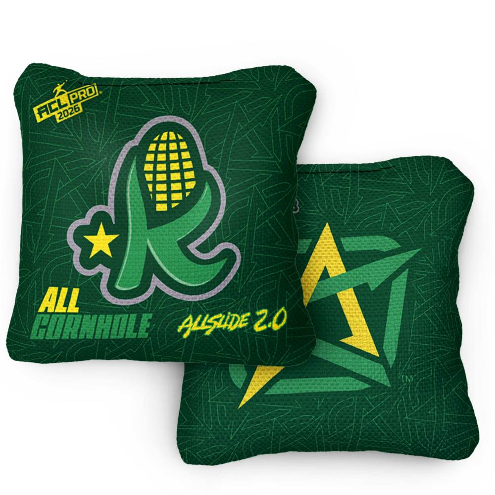 2026 All Slides 2.0 Kentucky Kernels ACL Pro Stamped Cornhole Bags – Set of 4 Bags