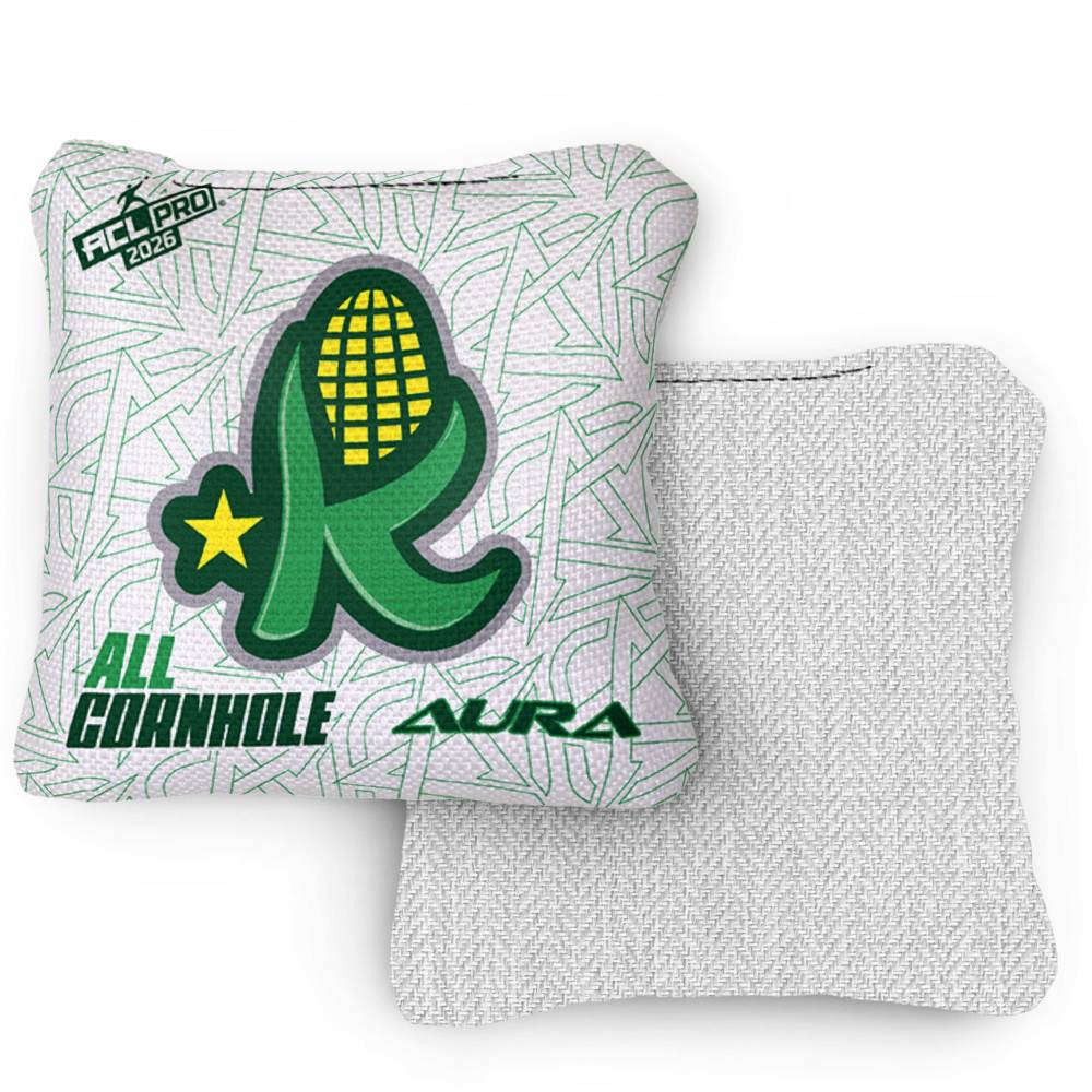 2026 Aura Kentucky Kernels ACL Pro Stamped Cornhole Bags – Set of 4 Bags