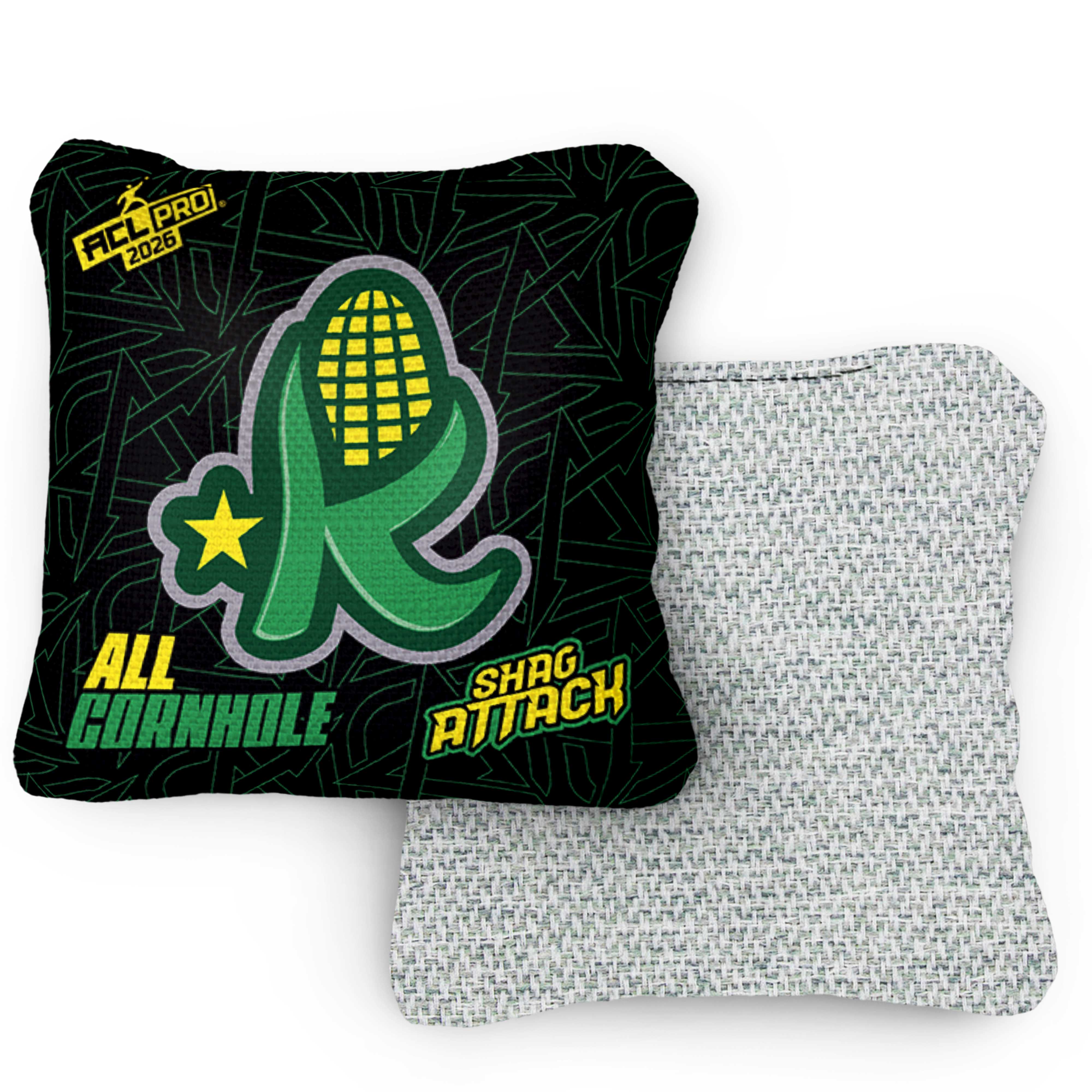 2026 Shag Attack Kentucky Kernels ACL Pro Stamped Cornhole Bags – Set of 4 Bags