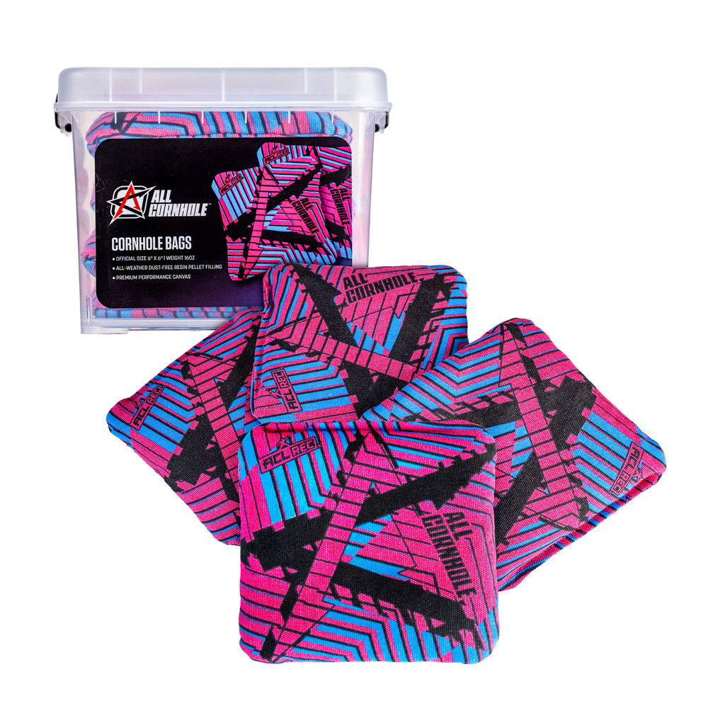 AllCornhole ACL REC Rounded Cornhole Bags - Set of 4 Bags