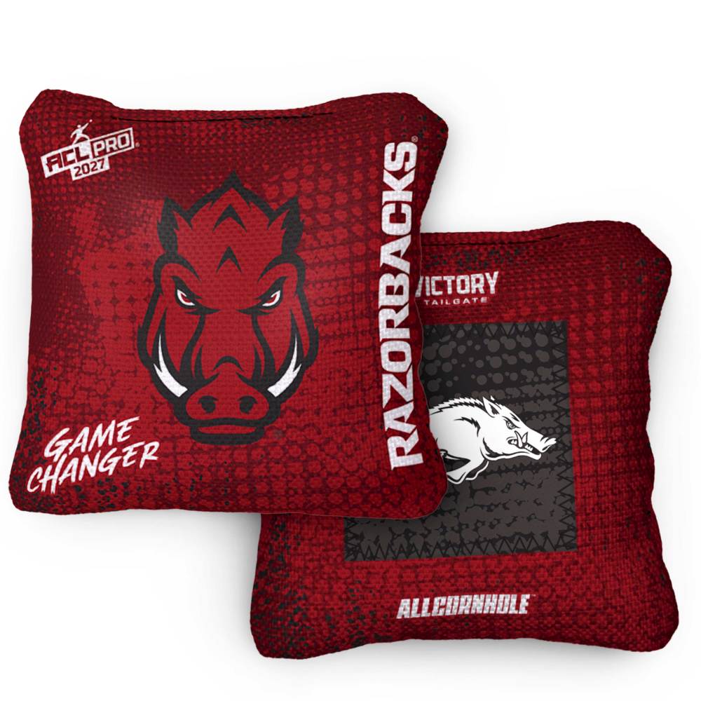 2027 Arkansas Razorbacks GameChanger™ OG Cardinal ACL Pro Cornhole Bags – Set of 4 Bags
