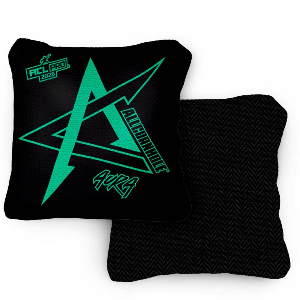 2026 Aura Blackout ACL Pro Stamped Cornhole Bags – Set of 4 Bags