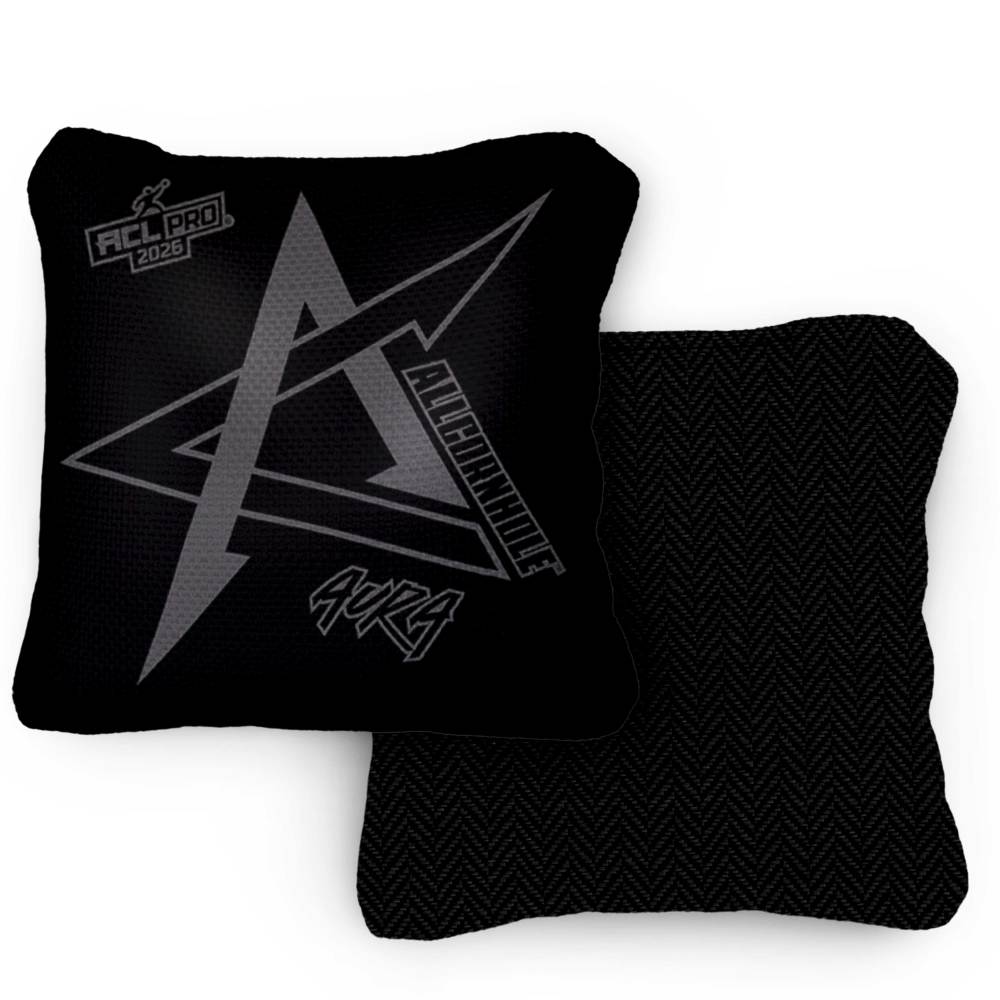 2026 Aura Blackout ACL Pro Stamped Cornhole Bags – Set of 4 Bags