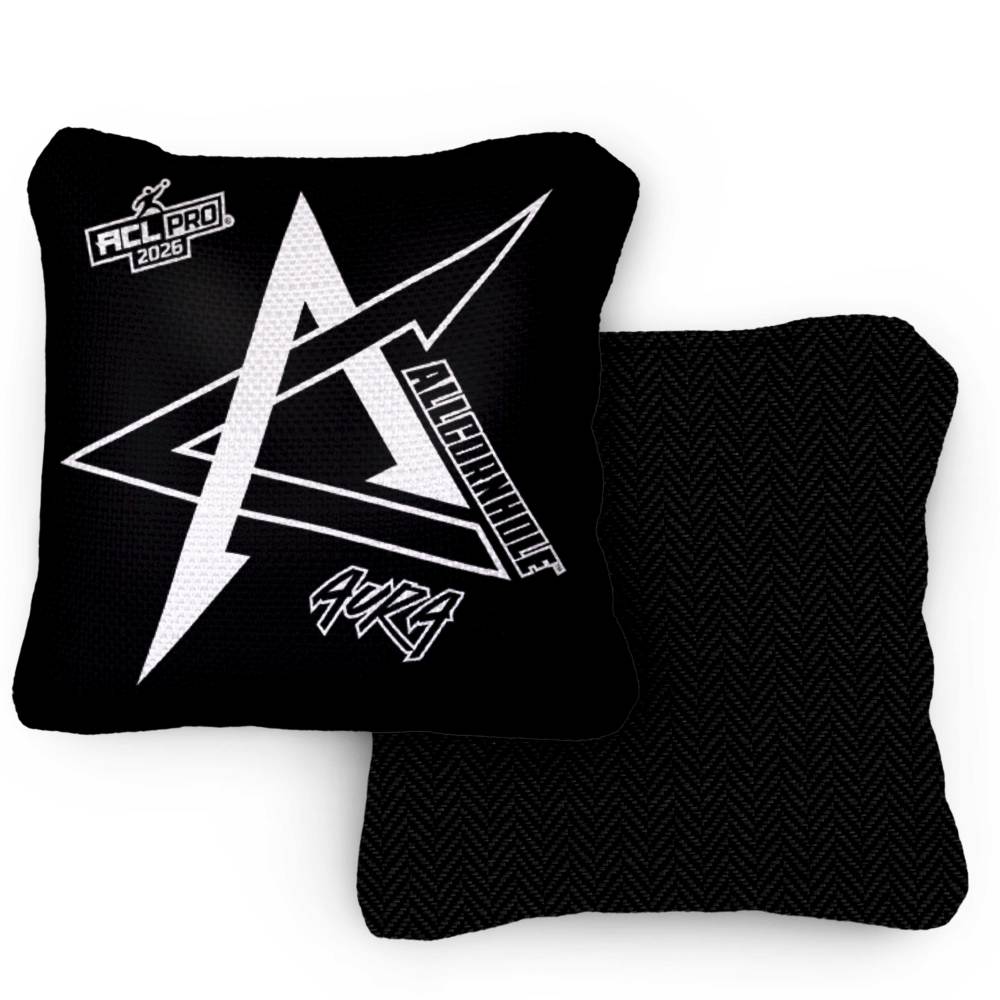 2026 Aura Blackout ACL Pro Stamped Cornhole Bags – Set of 4 Bags