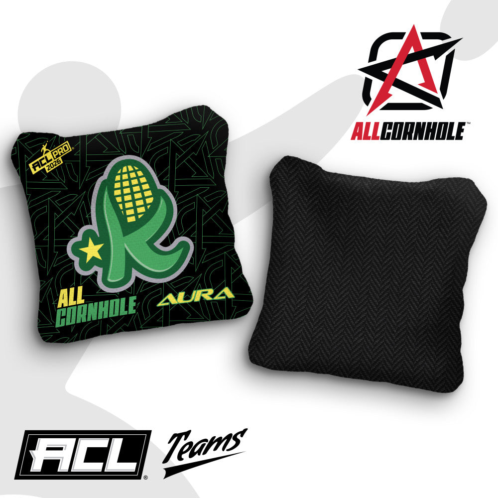 2026 Aura Kentucky Kernels ACL Pro Stamped Cornhole Bags – Set of 4 Bags
