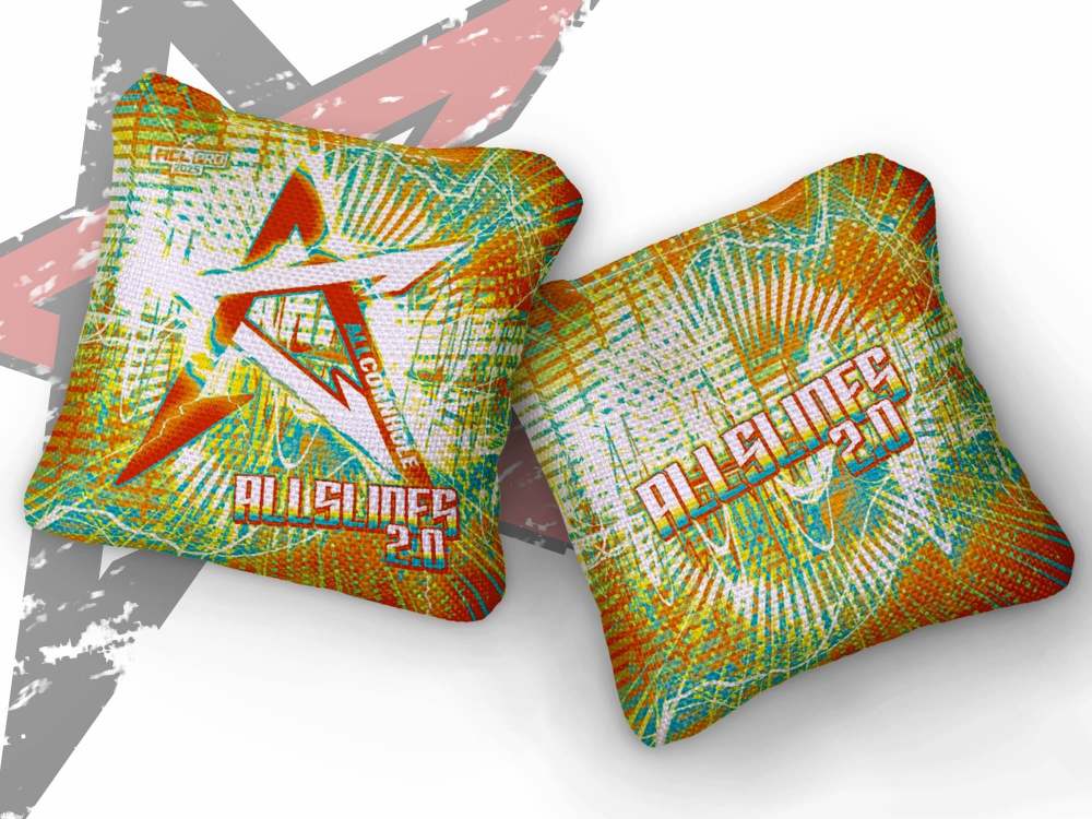2026 All Slides 2.0 Beat ACL Pro Stamped Cornhole Bags – Set of 4 Bags