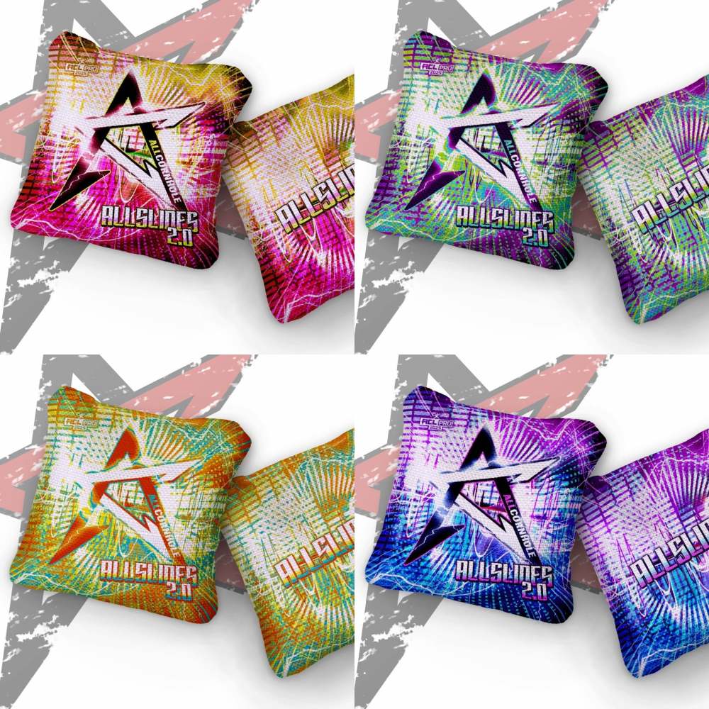 2026 All Slides 2.0 Beat ACL Pro Stamped Cornhole Bags – Set of 4 Bags