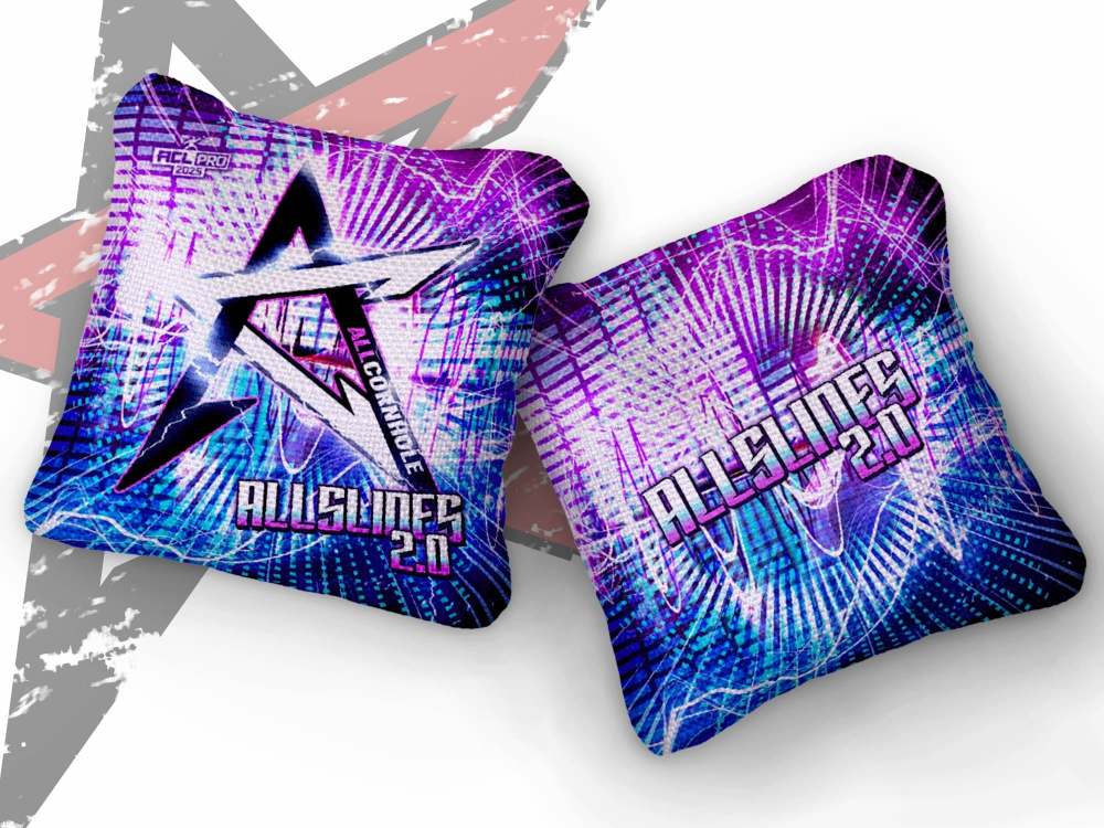 2026 All Slides 2.0 Beat ACL Pro Stamped Cornhole Bags – Set of 4 Bags