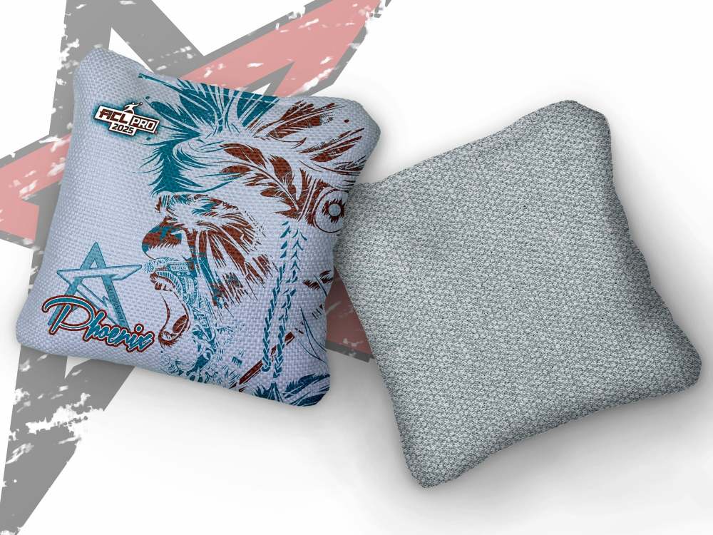 2026 Phoenix Warrior ACL Pro Stamped Cornhole Bags – Set of 4 Bags