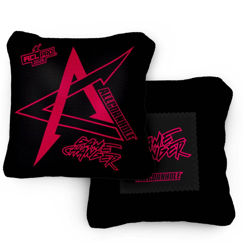 2026 GameChanger Blackout ACL Pro Stamped Cornhole Bags – Set of 4 Bags
