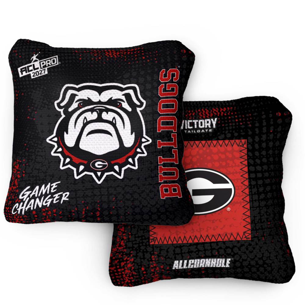 2027 Georgia Bulldogs GameChanger™ OG Black ACL Pro Cornhole Bags – Set of 4 Bags