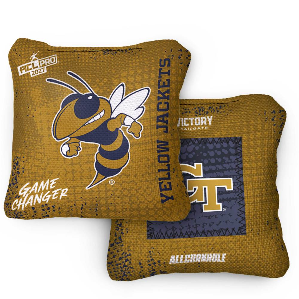 2027 Georgia Tech Yellow Jackets GameChanger™ OG Gold ACL Pro Cornhole Bags – Set of 4 Bags