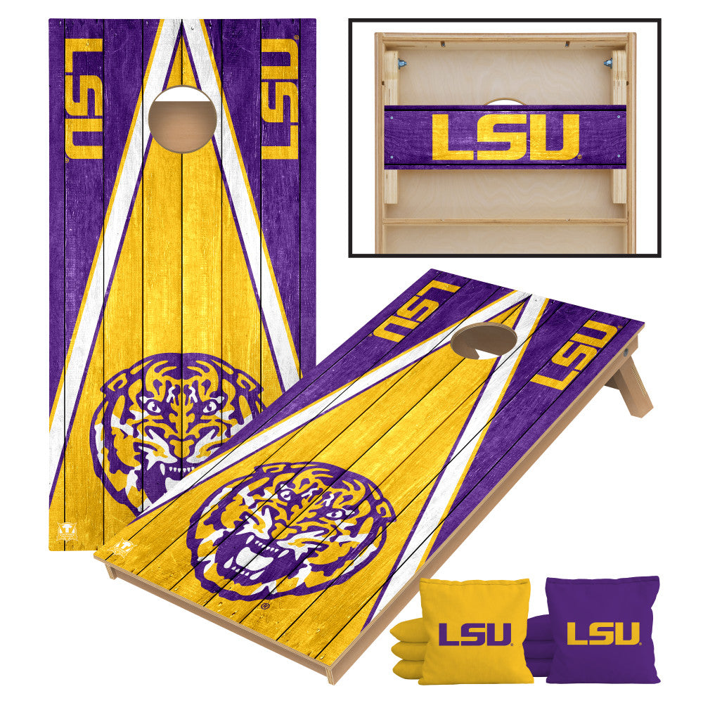 Louisiana State University Fighting Tigers 2x4 Cornhole Set