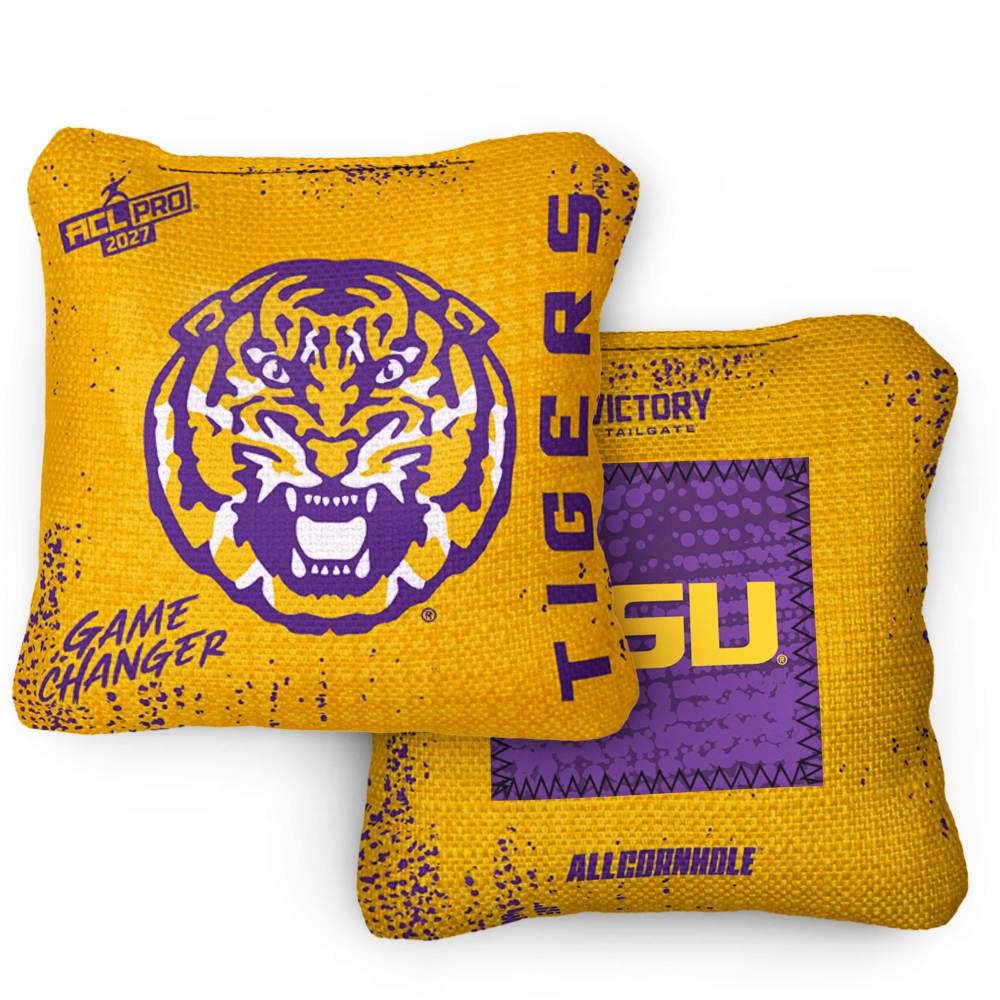 2027 LSU Tigers GameChanger™ OG Gold ACL Pro Cornhole Bags – Set of 4 Bags