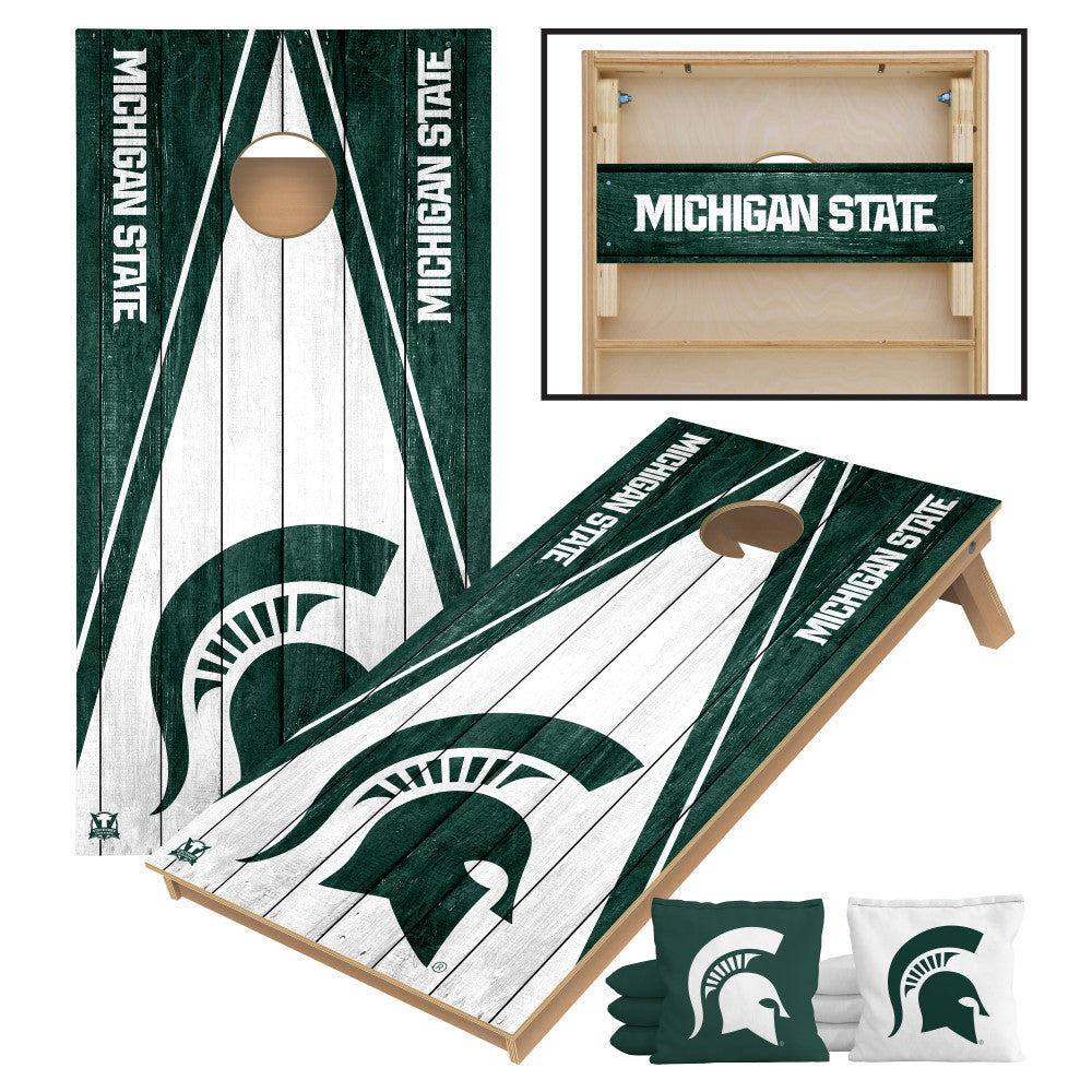 Michigan State University Spartans 2x4 Tournament Cornhole