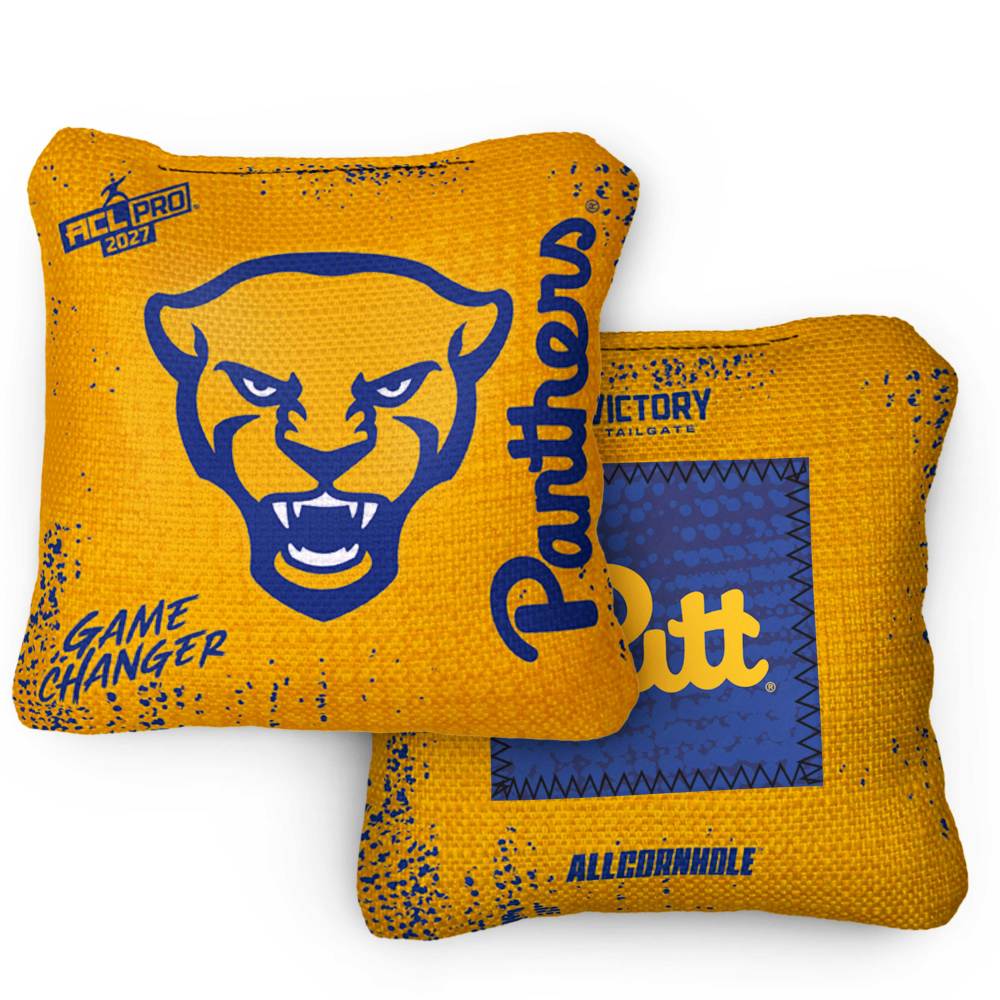 2027 Pittsburgh Panthers GameChanger™ OG Gold ACL Pro Cornhole Bags – Set of 4 Bags