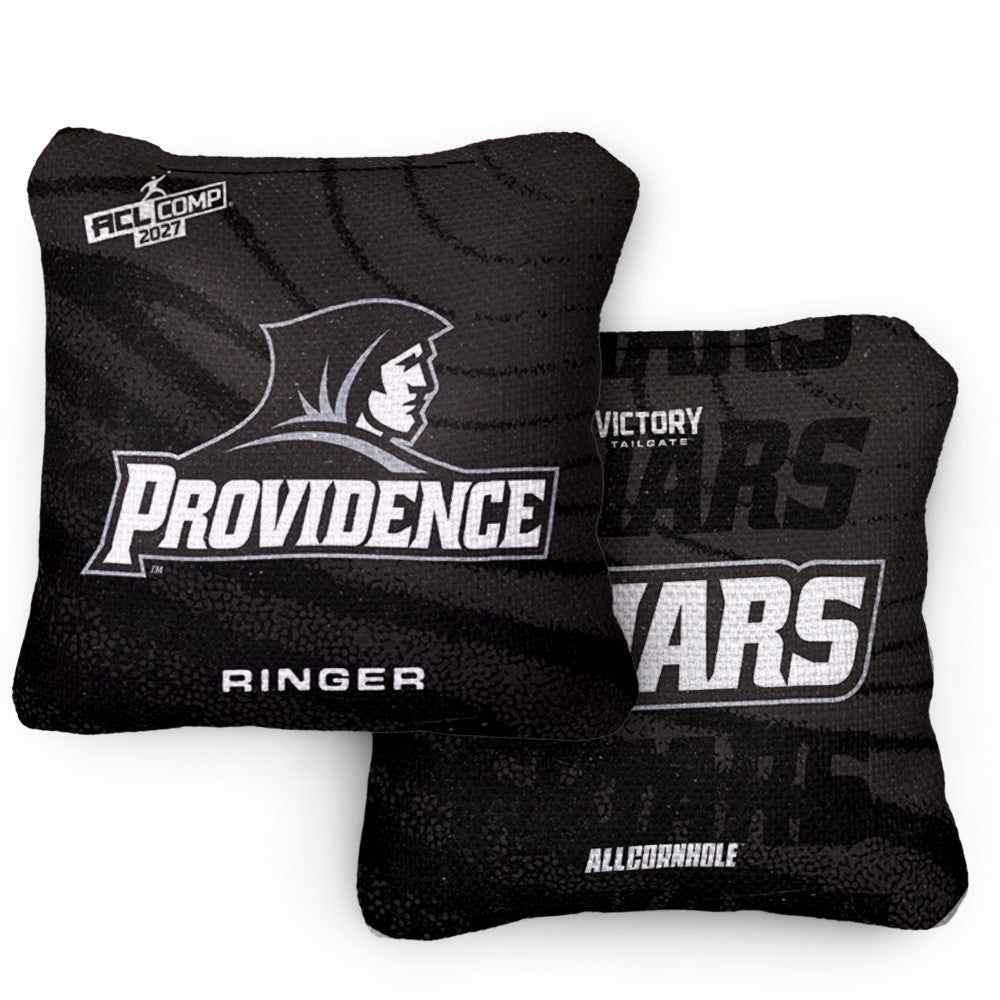 2027 Providence Friars RINGER Black ACL Comp Cornhole Bags – Set of 4 Bags