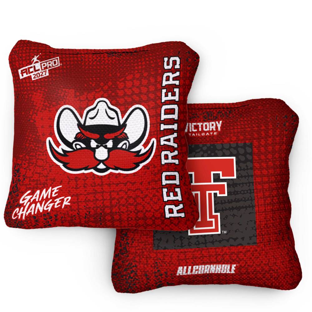2027 Texas Tech Red Raiders GameChanger™ OG Red ACL Pro Cornhole Bags – Set of 4 Bags