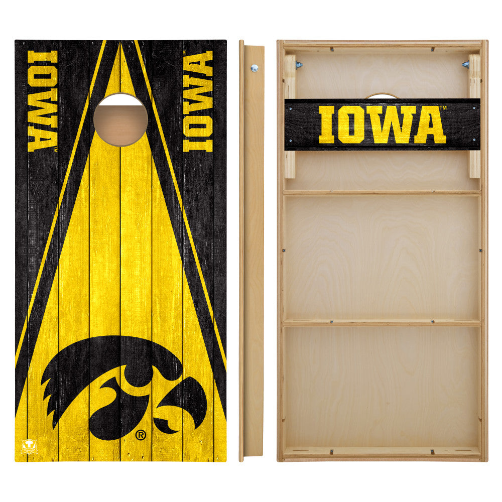 University of Iowa Hawkeyes | 2x4 Tournament Cornhole Set