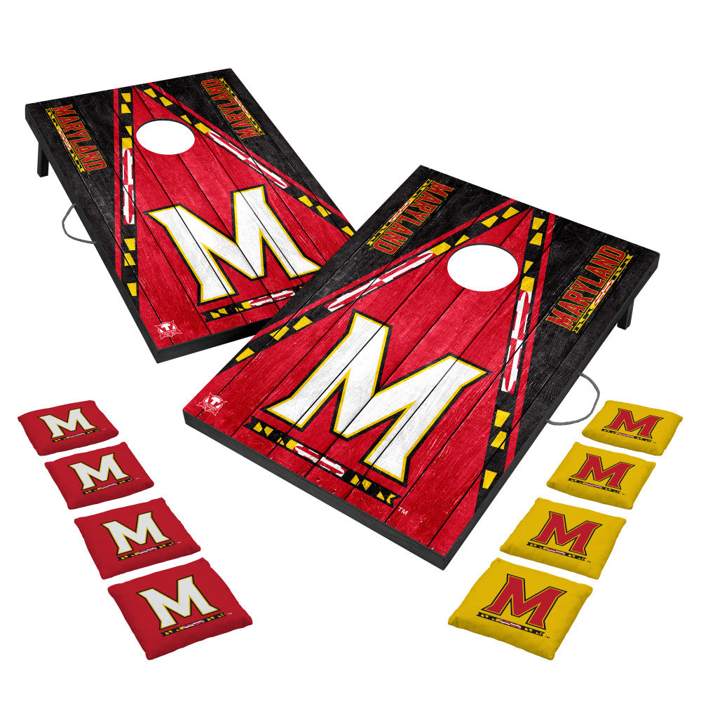 University of Maryland Terrapins 2x3 Bag Toss Cornhole Set