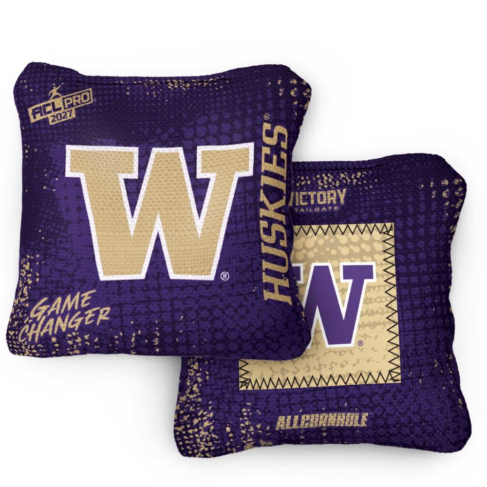 2027 Washington Huskies GameChanger™ OG Purple ACL Pro Cornhole Bags – Set of 4 Bags
