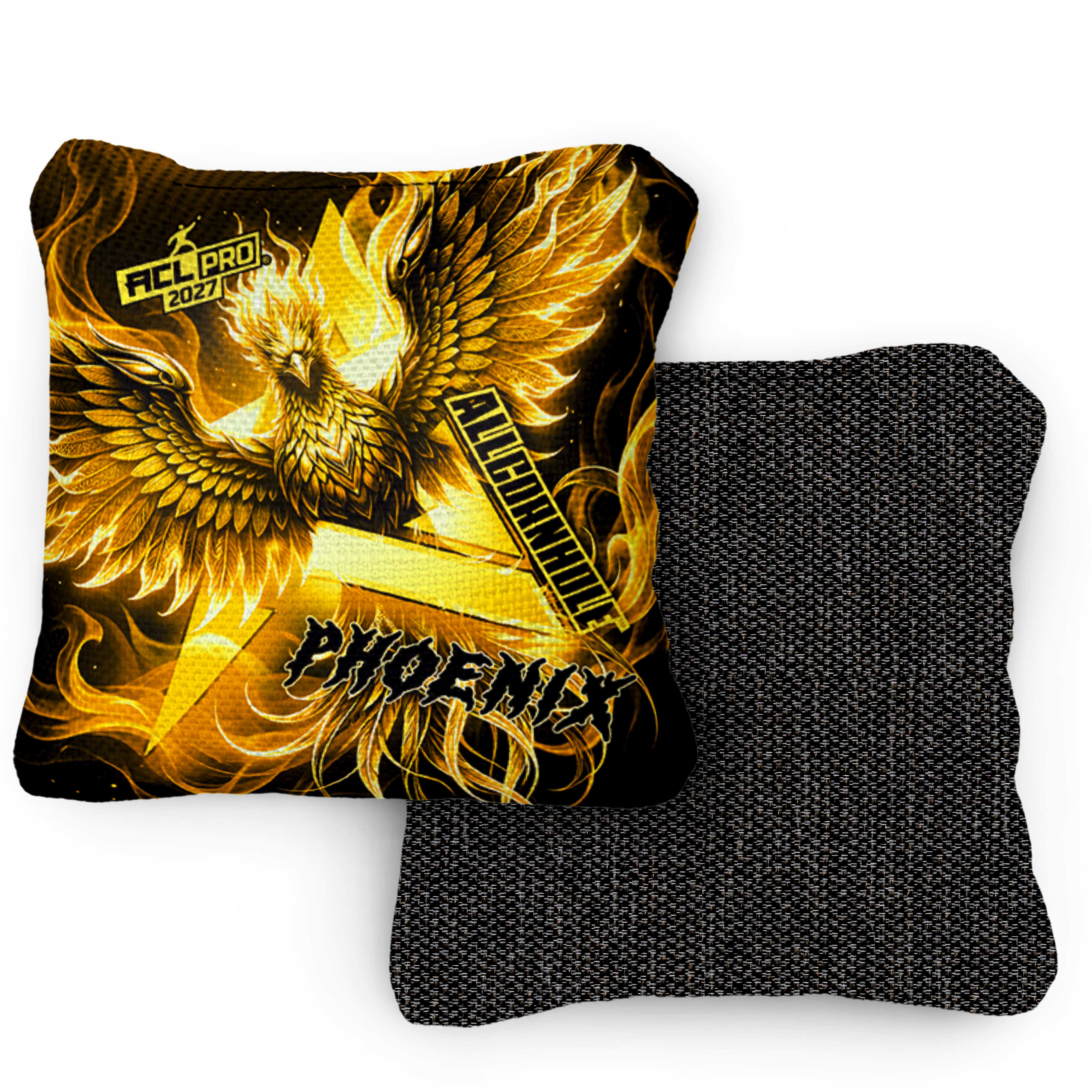 2027 Phoenix Firebird ACL Pro Stamped Cornhole Bags – Set of 4 Bags