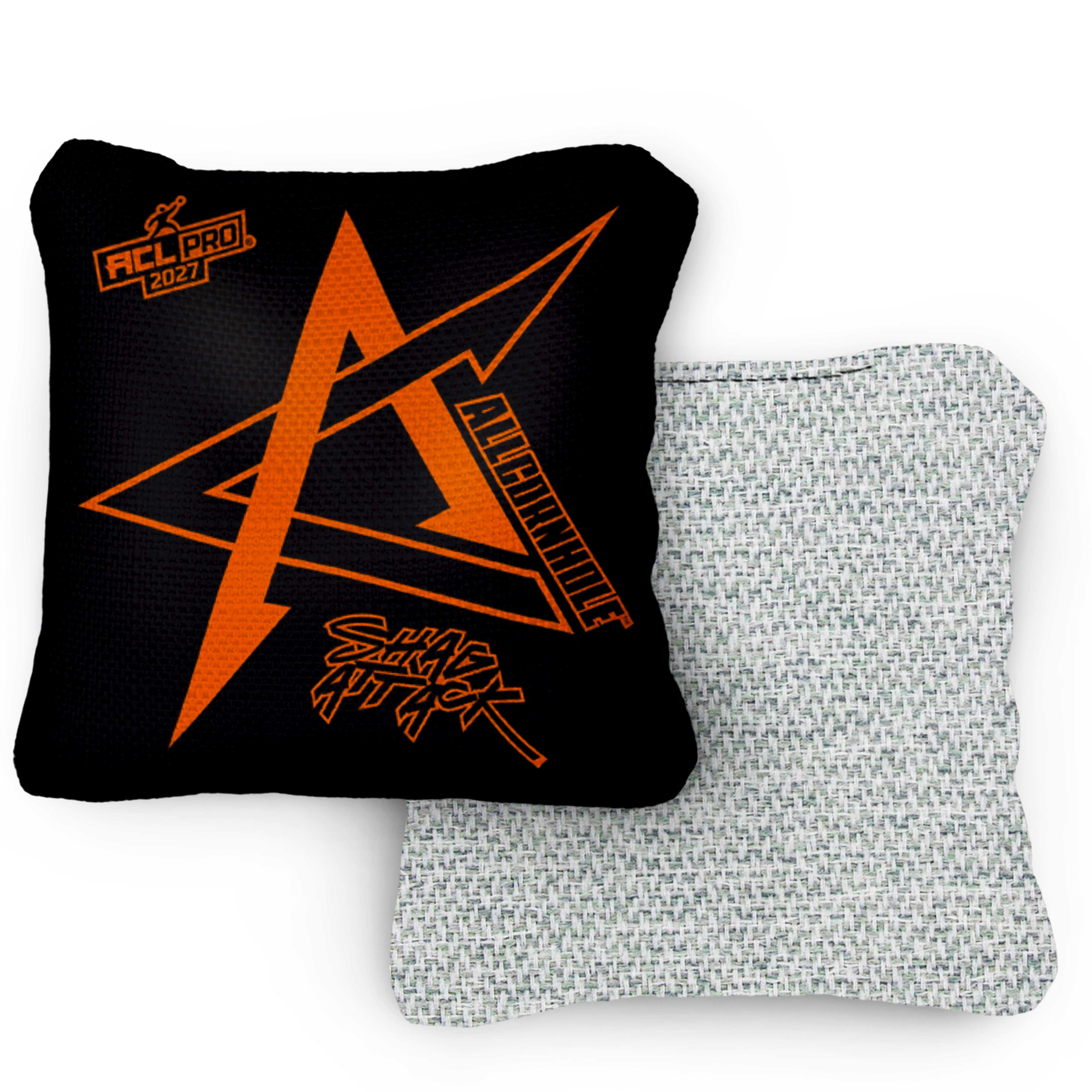 2027 Shag Attack Blackout ACL Pro Cornhole Bags – Set of 4 Bags