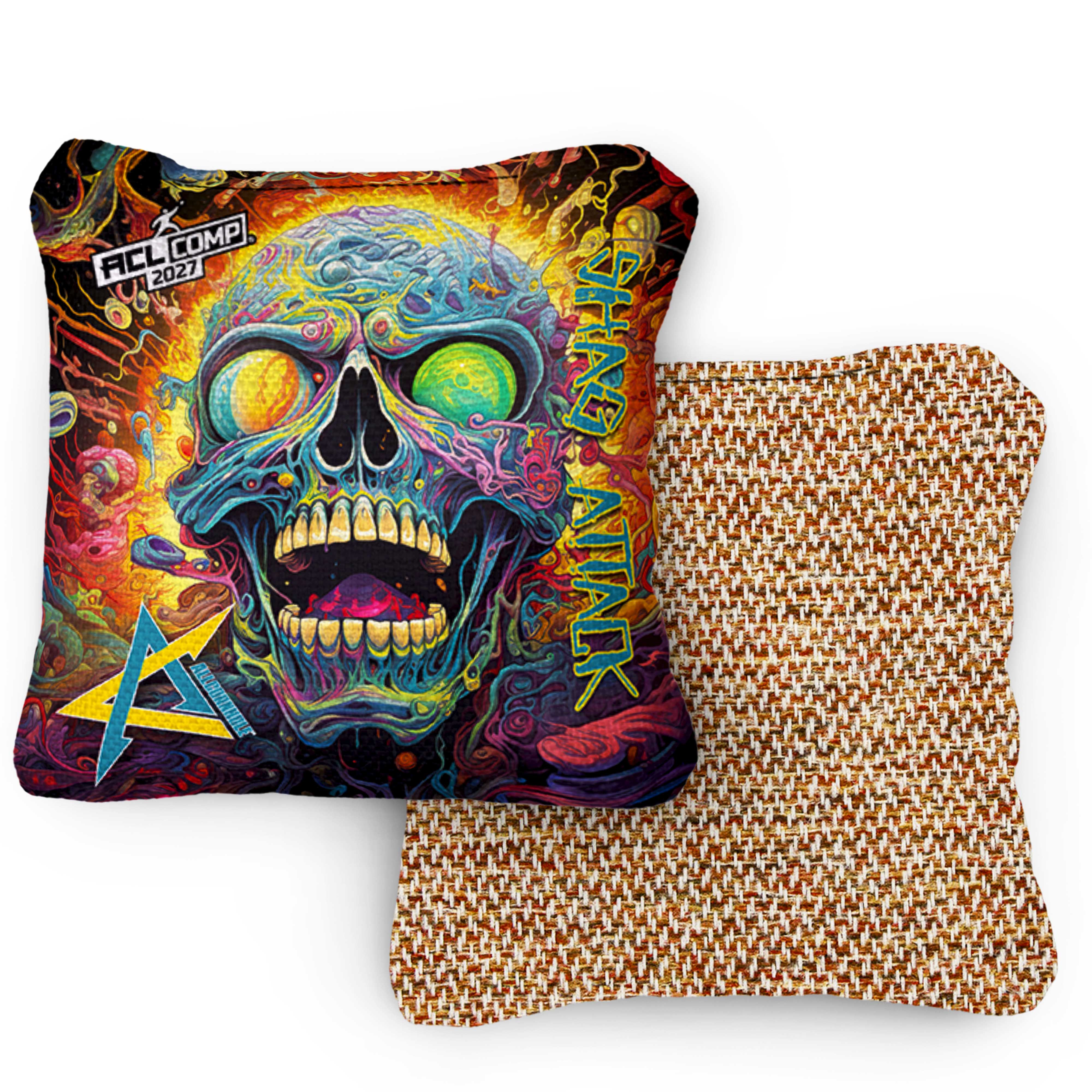 2027 Shag Attack Brainzap ACL Pro Cornhole Bags – Set of 4 Bags
