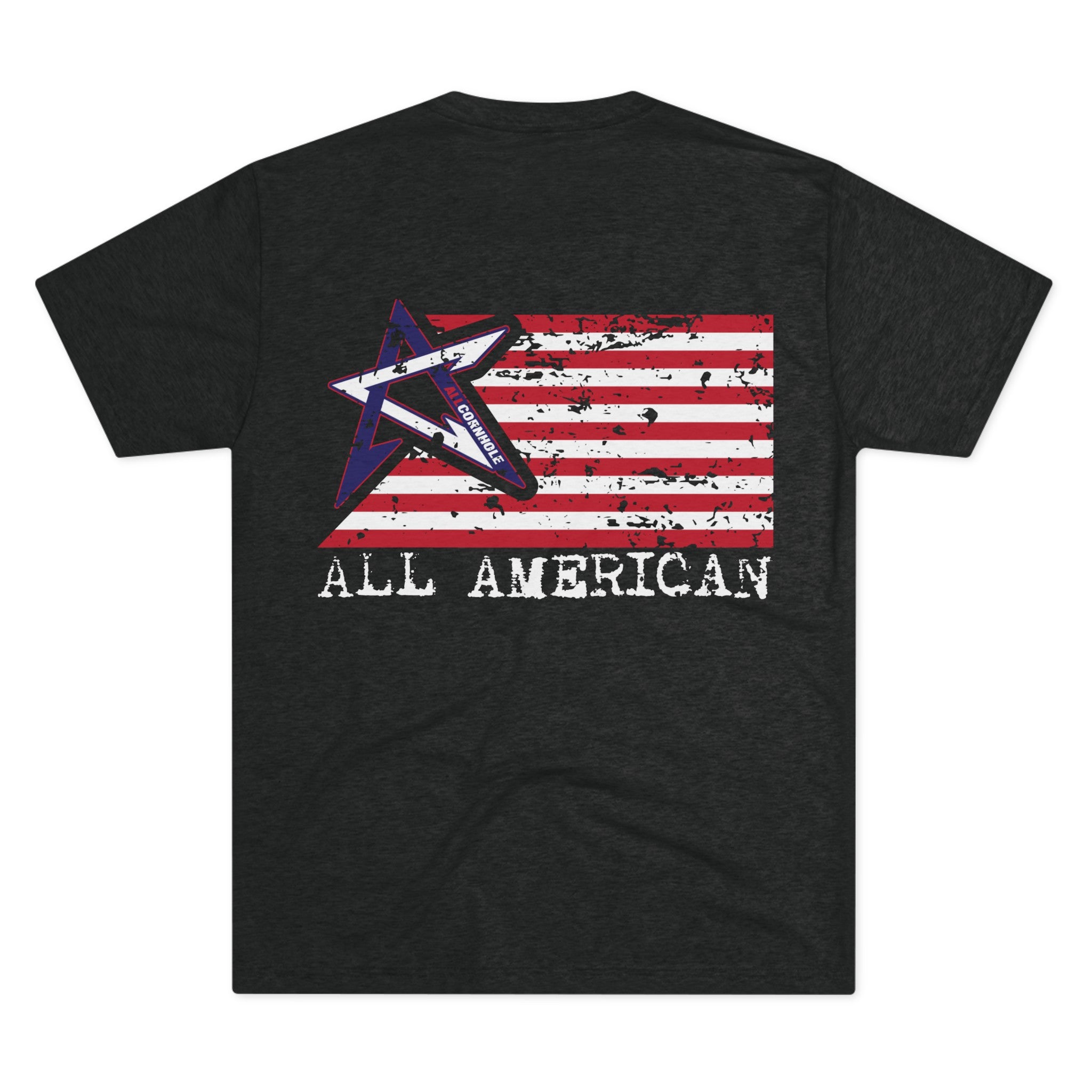 Unisex Tri-Blend Crew Tee - "All American"