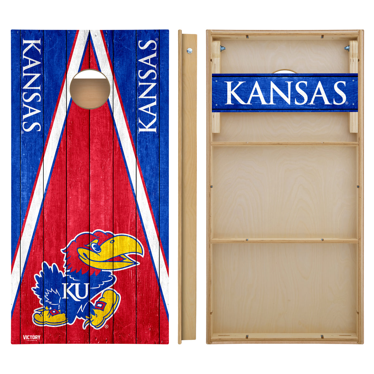 University of Kansas Jayhawks | 2x4 Tournament Cornhole Set