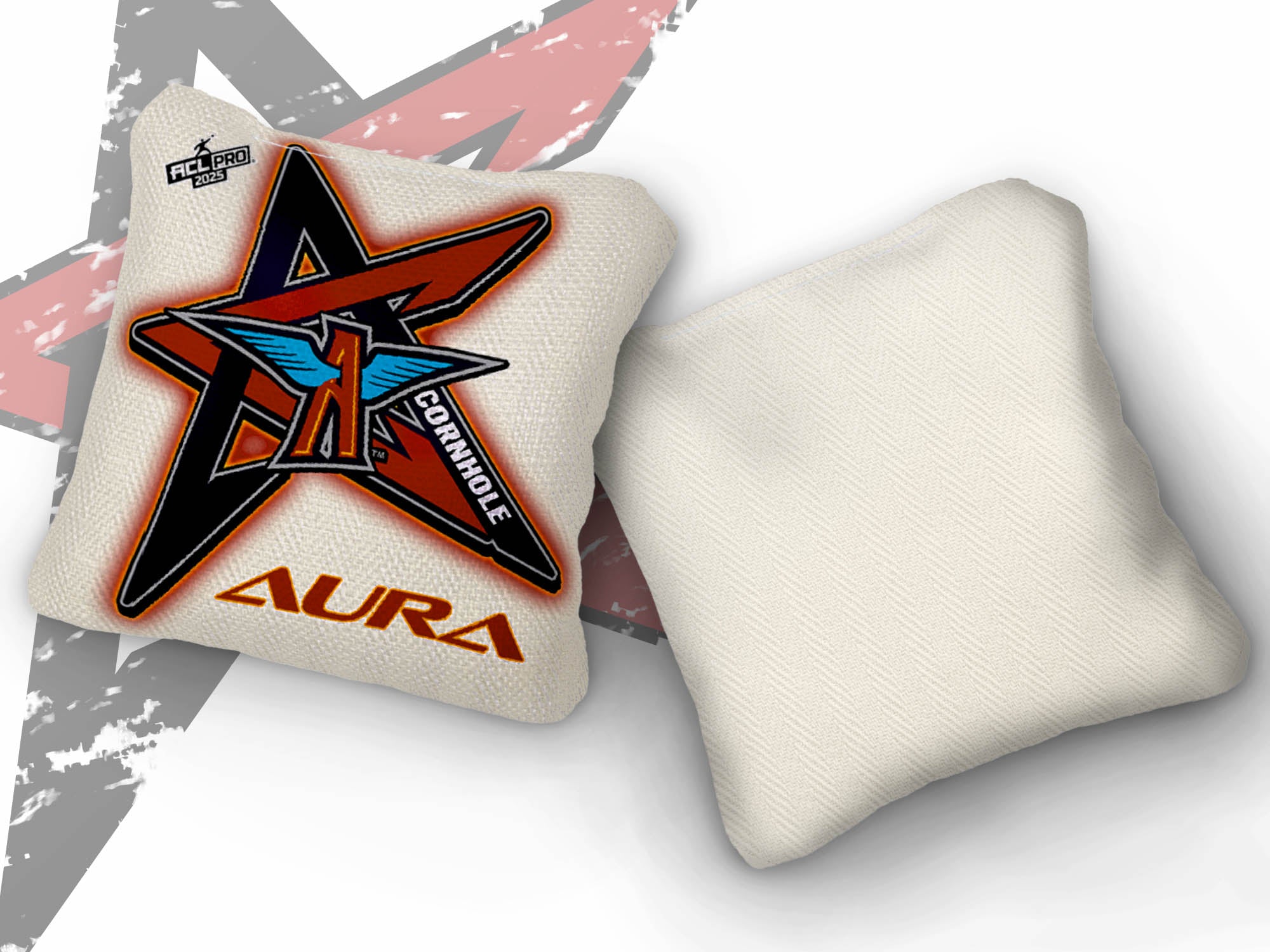 2025 AllCornhole Aura - "Ohio Aviators" - ACL Pro Stamped Cornhole Bags - SET OF 4 BAGS