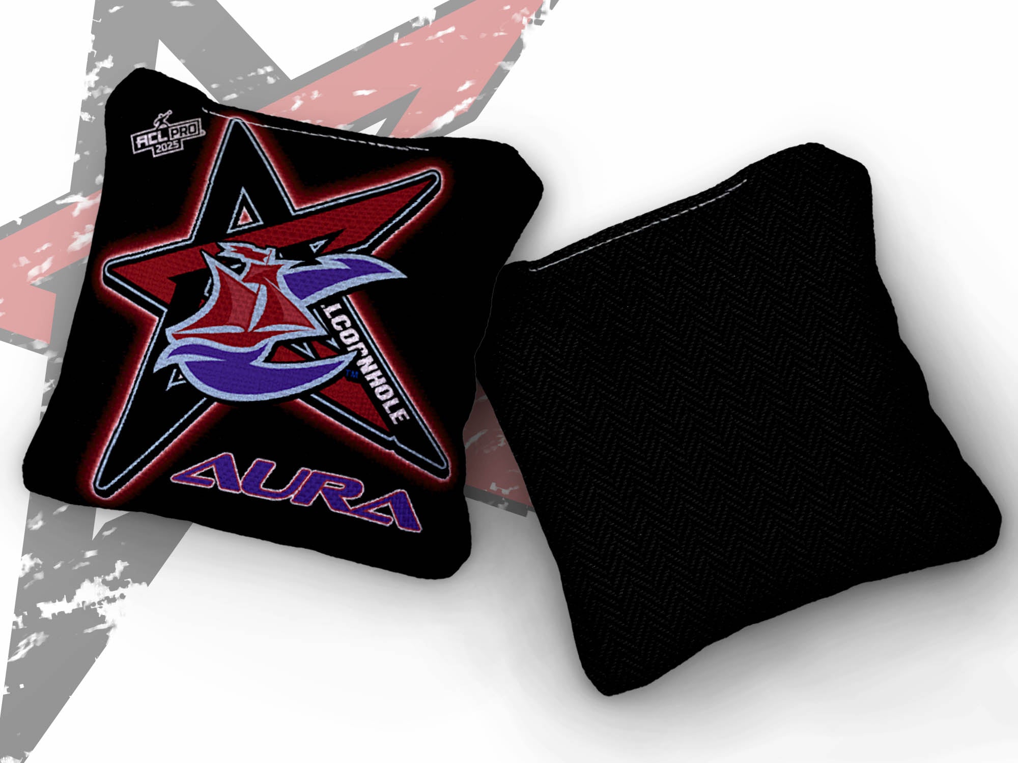 2025 AllCornhole Aura - "Virginia Cutters" - ACL Pro Stamped Cornhole Bags - SET OF 4 BAGS