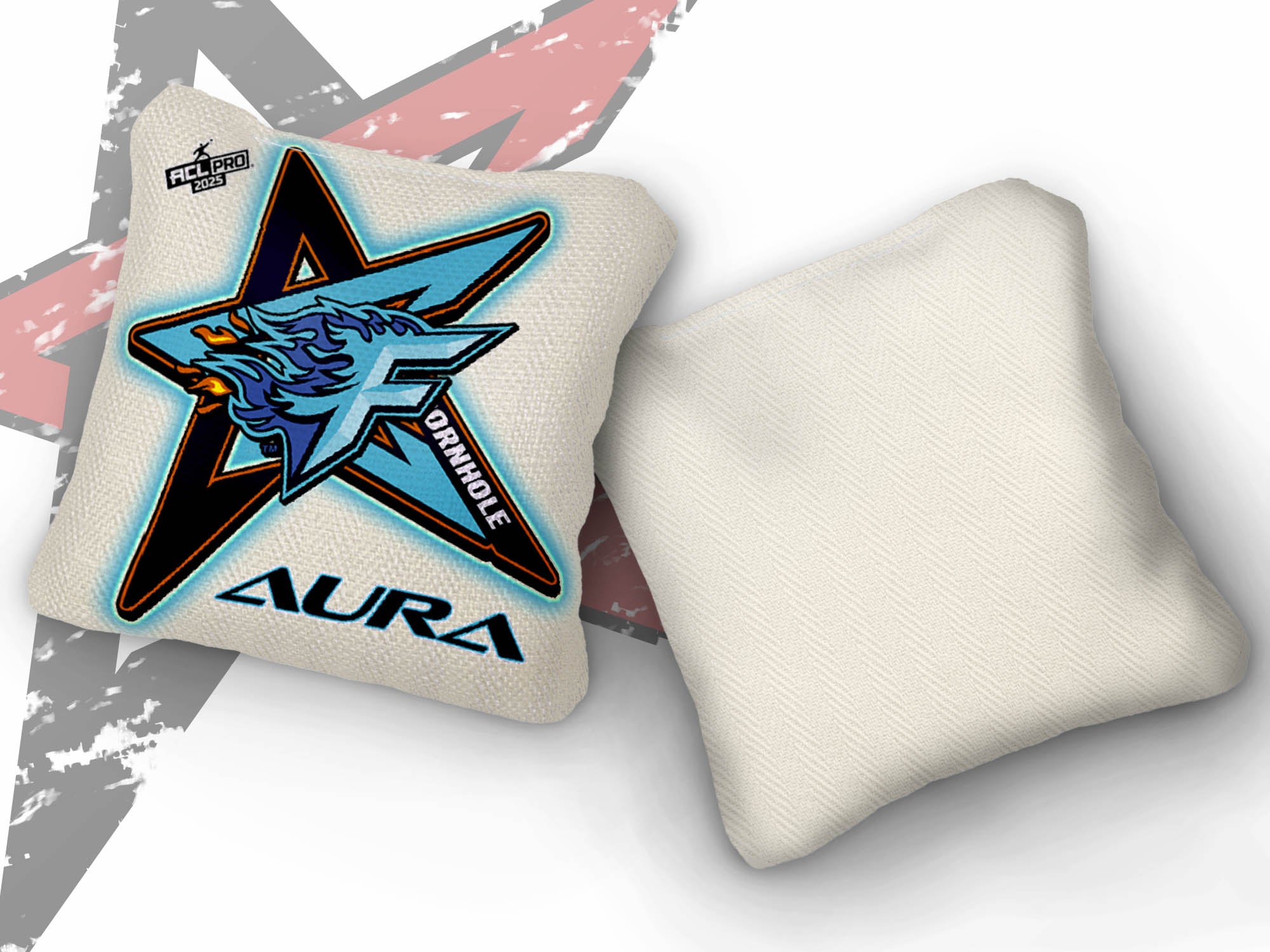 2025 AllCornhole Aura - "Florida Freeze" - ACL Pro Stamped Cornhole Bags - SET OF 4 BAGS