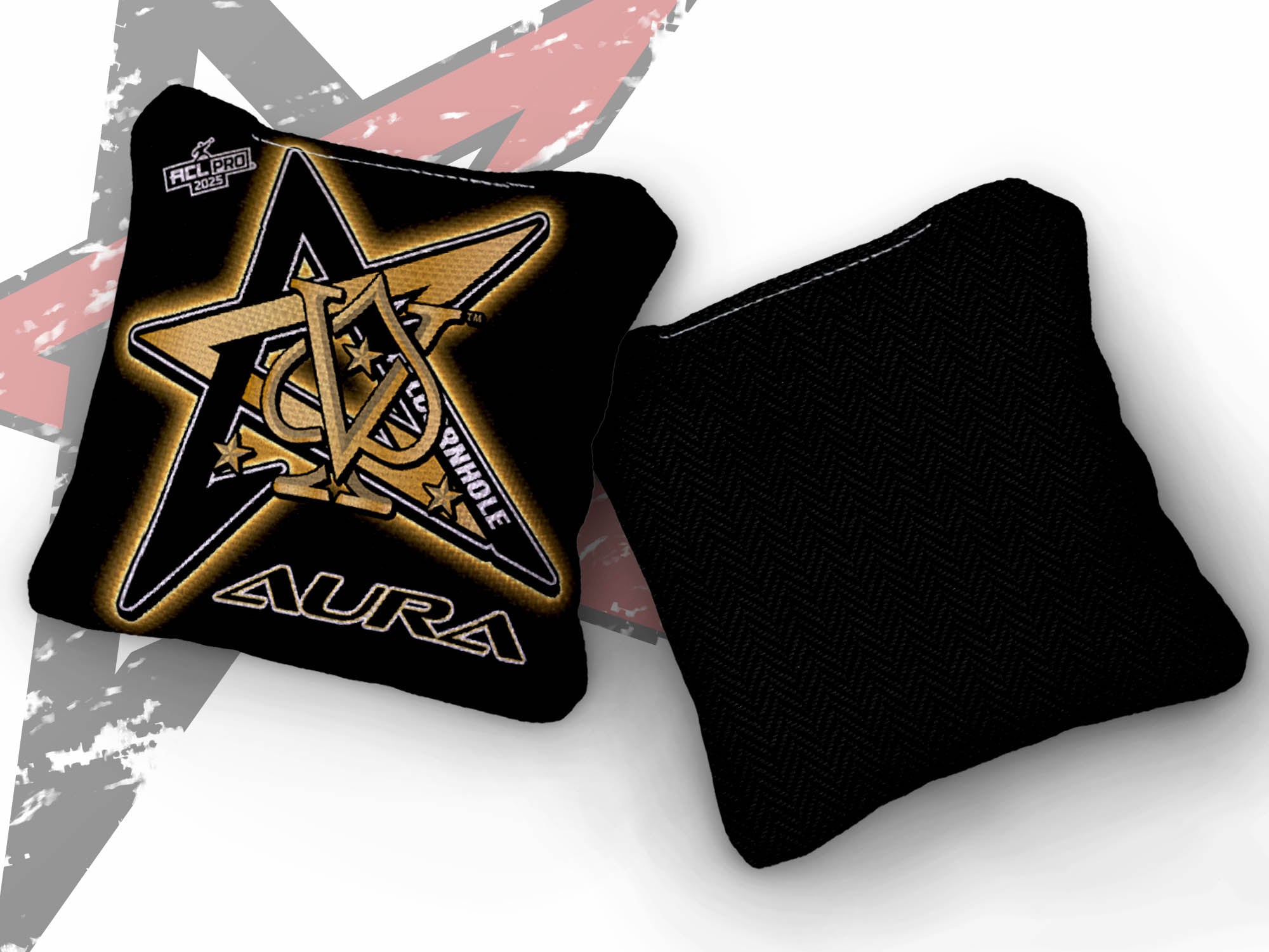 2025 AllCornhole Aura - "Vegas High Rollers" - ACL Pro Stamped Cornhole Bags - SET OF 4 BAGS