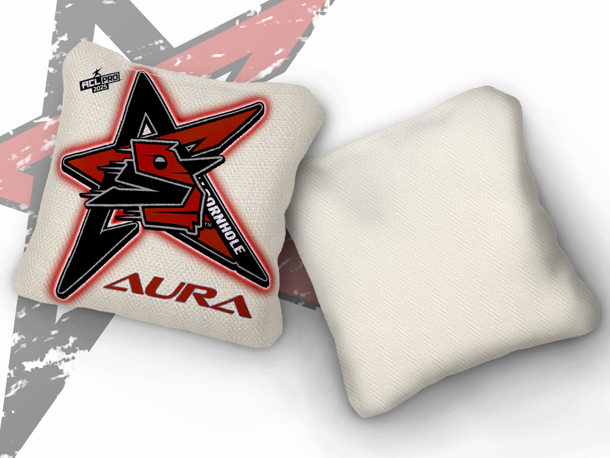 2025 AllCornhole Aura - "Georgia Sliders" - ACL Pro Stamped Cornhole Bags - SET OF 4 BAGS