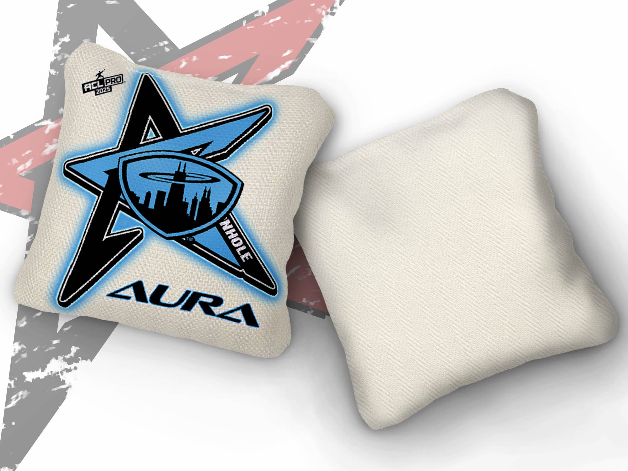 2025 AllCornhole Aura - "Chicagoland Spinners" - ACL Pro Stamped Cornhole Bags - SET OF 4 BAGS