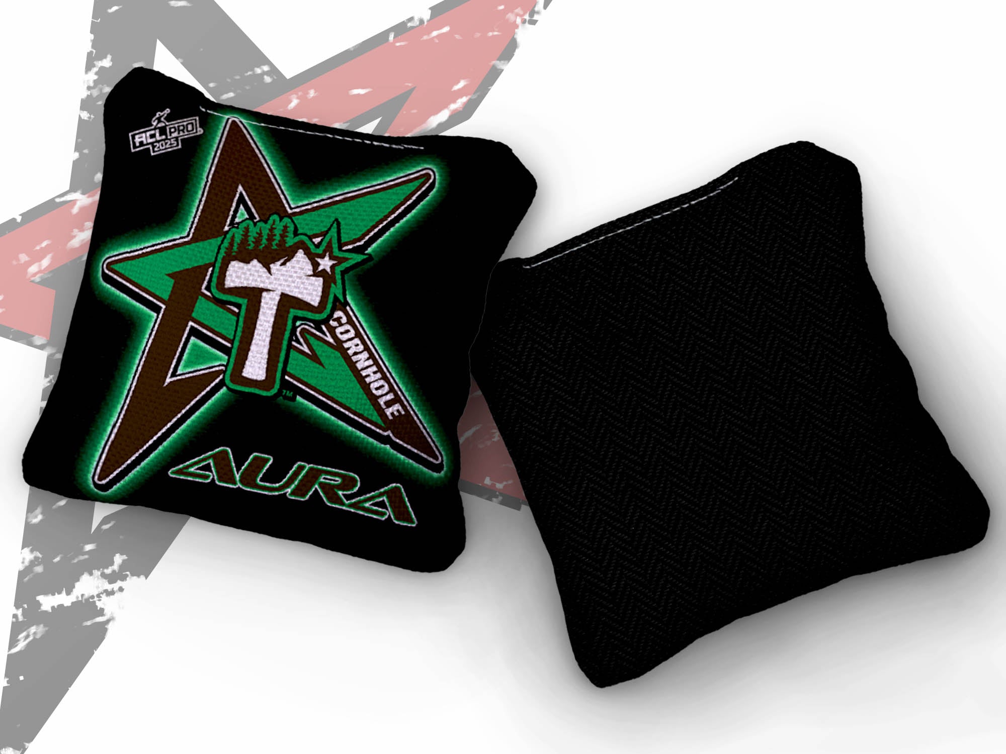 2025 AllCornhole Aura - "Colorado Timber" - ACL Pro Stamped Cornhole Bags - SET OF 4 BAGS