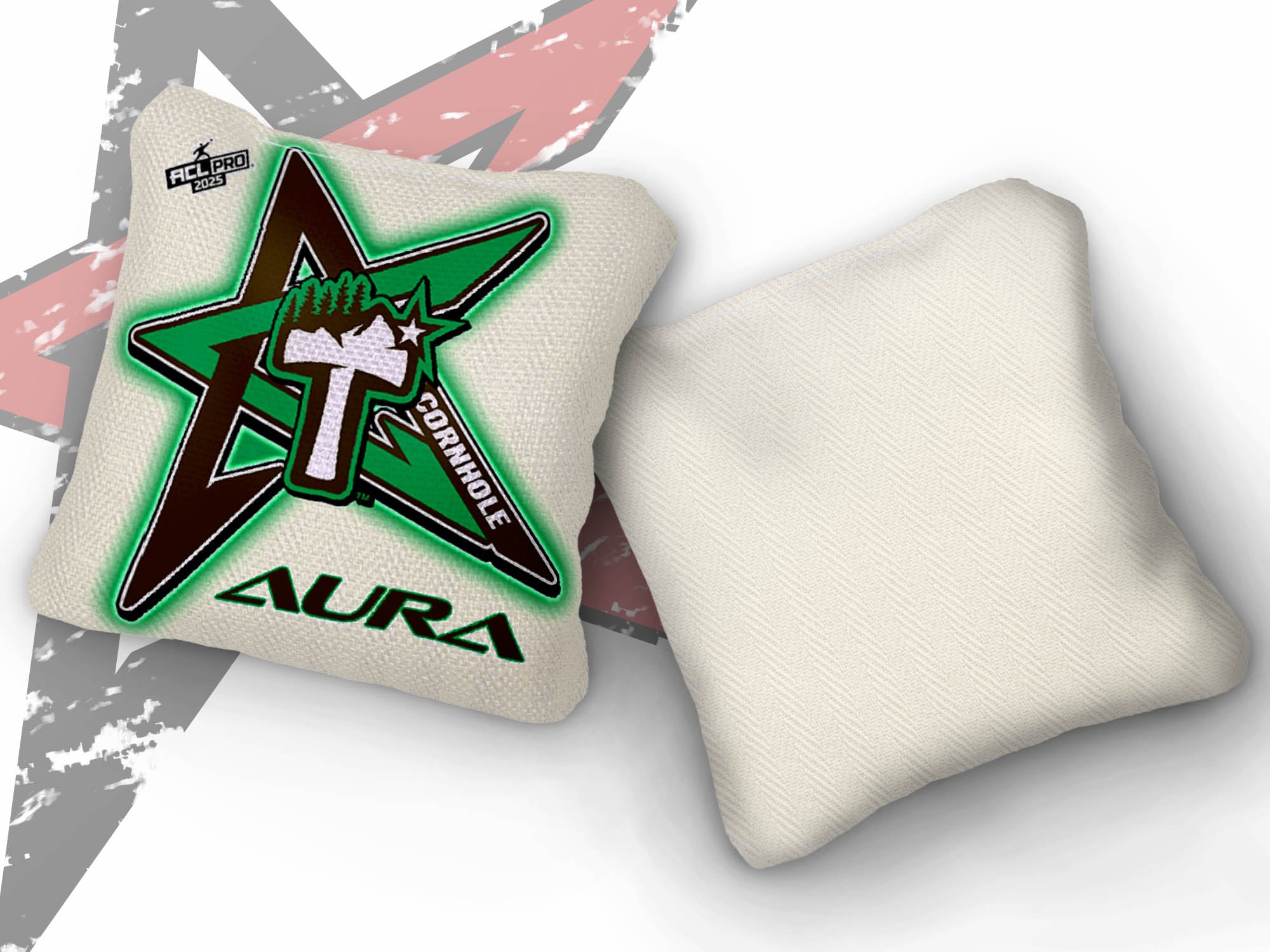 2025 AllCornhole Aura - "Colorado Timber" - ACL Pro Stamped Cornhole Bags - SET OF 4 BAGS