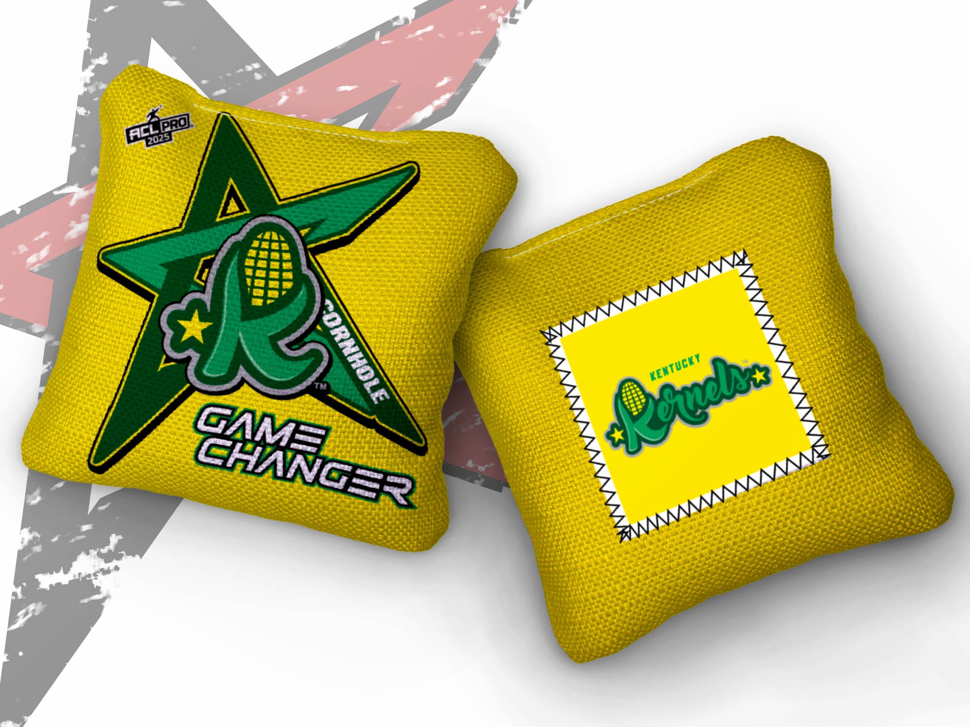 2025 AllCornhole Gamechanger - "Kentucky Kernels" - ACL Pro Stamped Cornhole Bags - SET OF 4 BAGS