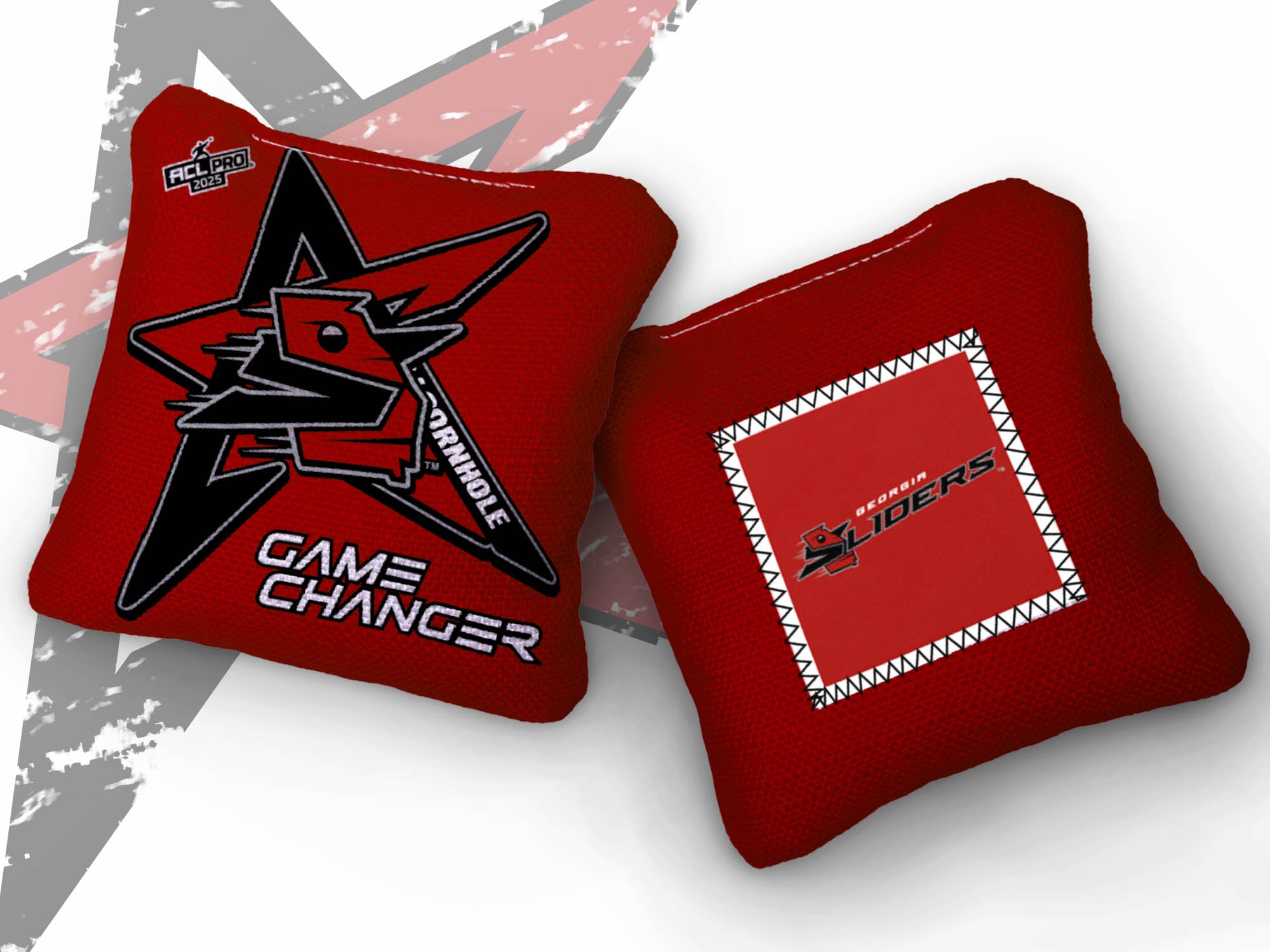 2025 AllCornhole Gamechanger - "Georgia Sliders" - ACL Pro Stamped Cornhole Bags - SET OF 4 BAGS