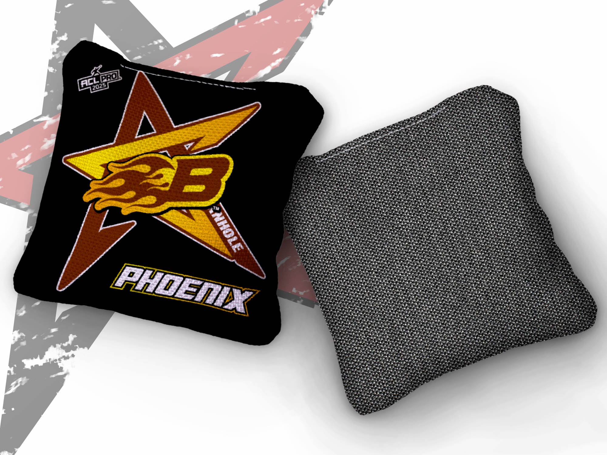 2025 AllCornhole Phoenix - "Arizona Burn" - ACL Pro Stamped Cornhole Bags - SET OF 4 BAGS