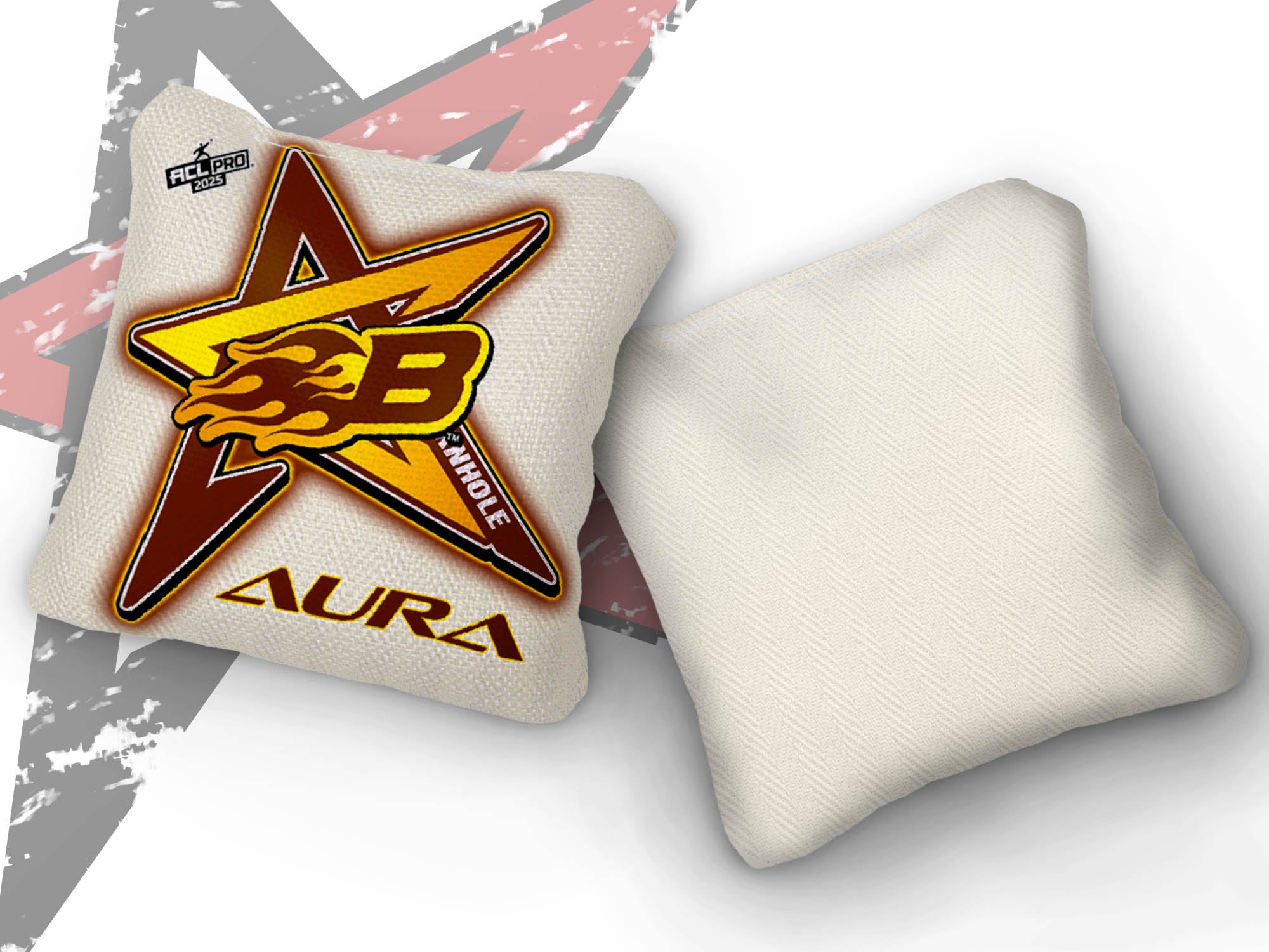 2025 AllCornhole Aura - "Arizona Burn" - ACL Pro Stamped Cornhole Bags - SET OF 4 BAGS