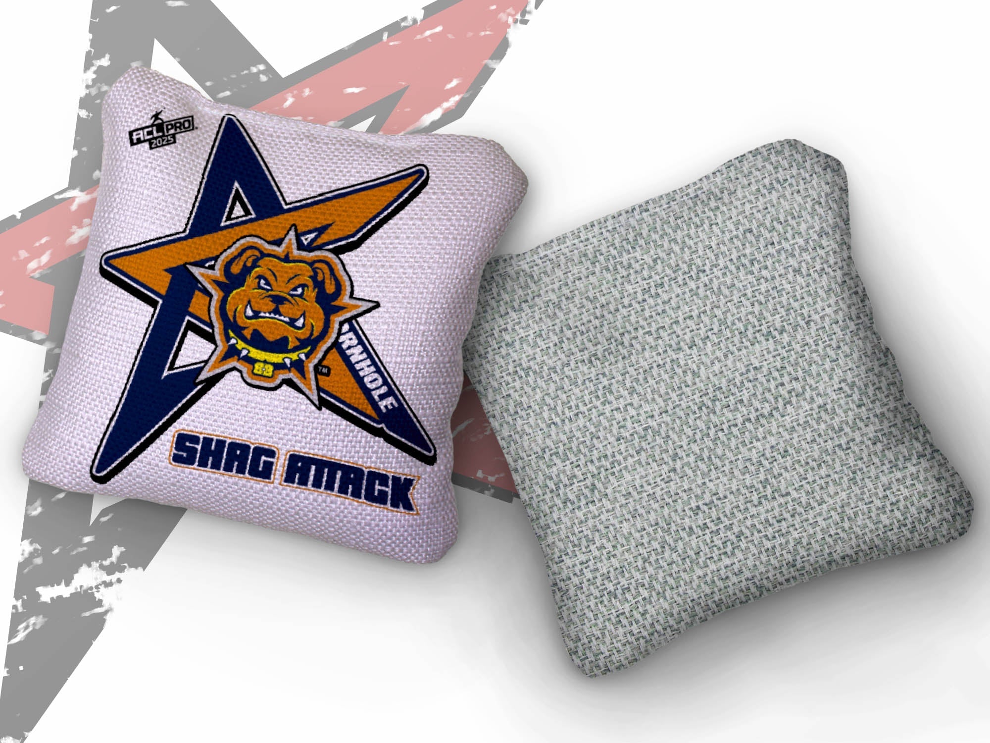2025 AllCornhole Shag Attack - "Texas Bully Baggers" - ACL Pro Stamped Cornhole Bags - SET OF 4 BAGS