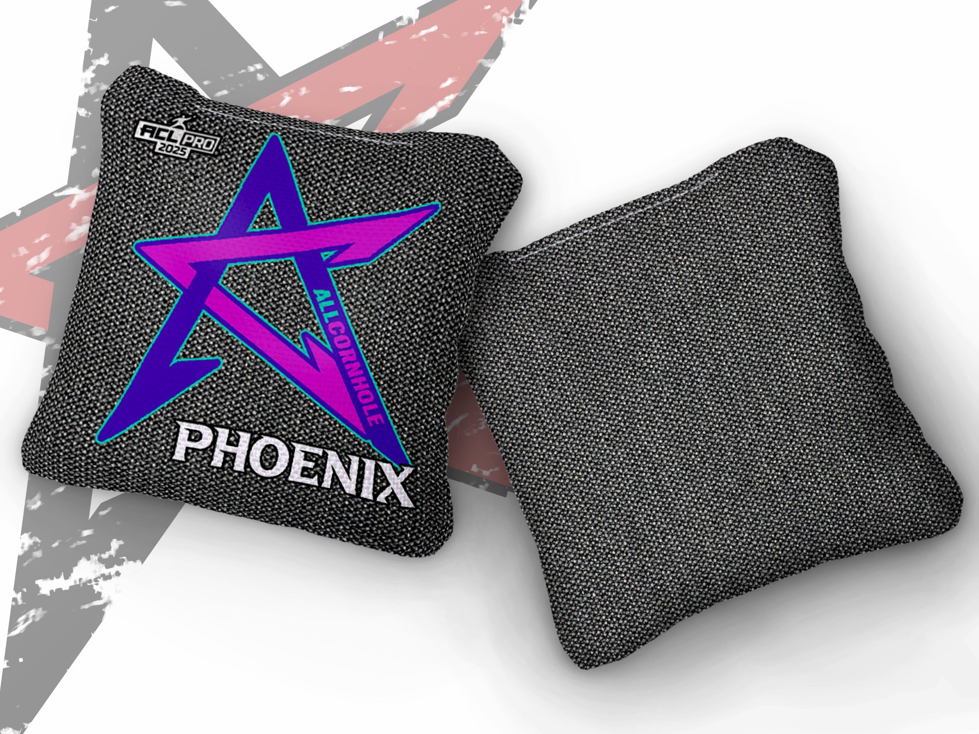 2025 Phoenix - “Blackout” - ACL Pro Stamped Cornhole Bags - SET OF 4 BAGS