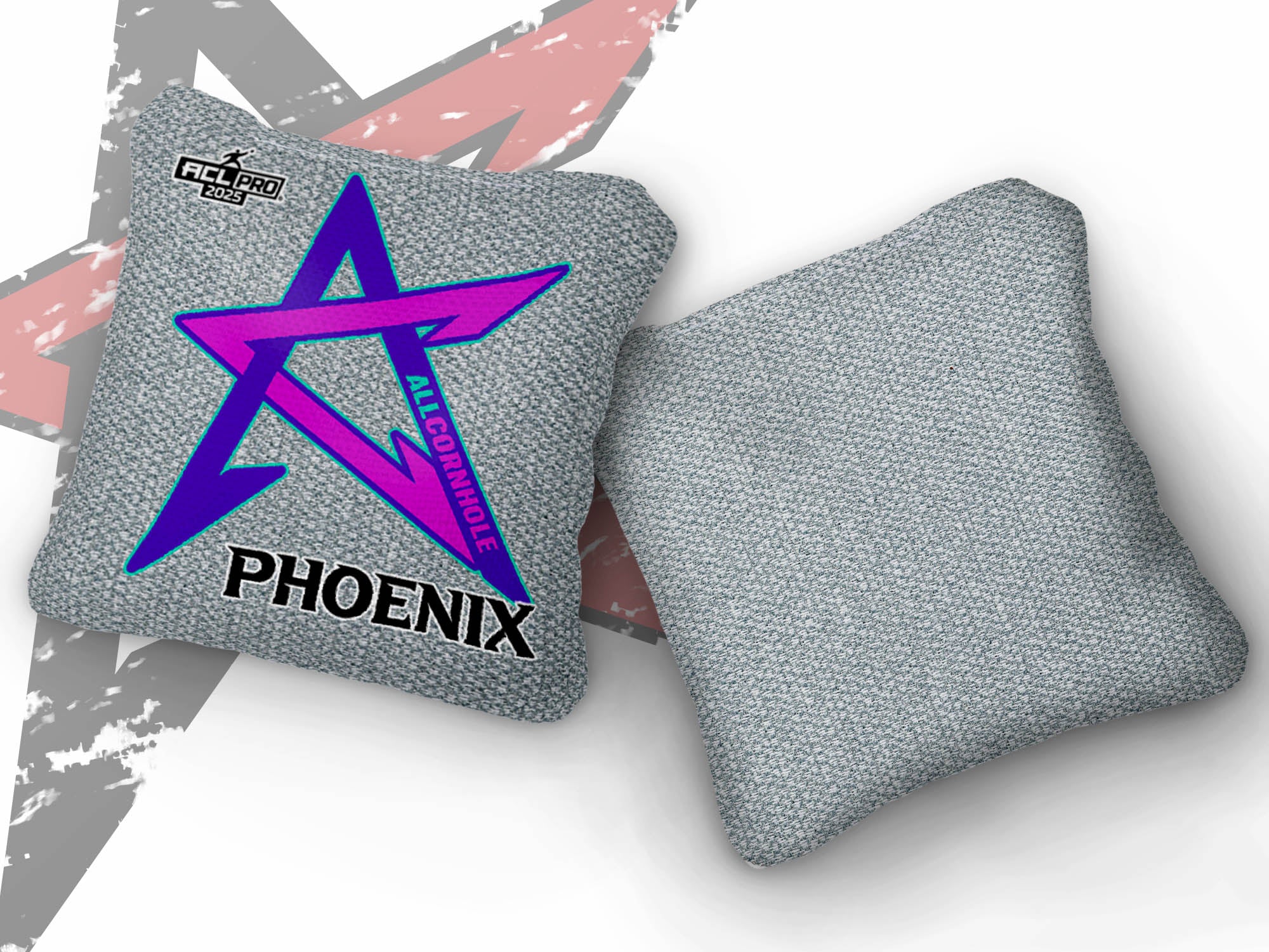 2025 Phoenix - “Whiteout” - ACL Pro Stamped Cornhole Bags - SET OF 4 BAGS