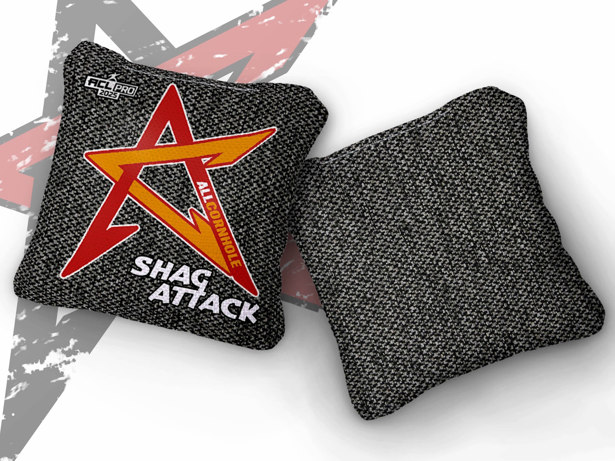 2025 Shag Attack - “Blackout” - ACL Pro Stamped Cornhole Bags - SET OF 4 BAGS